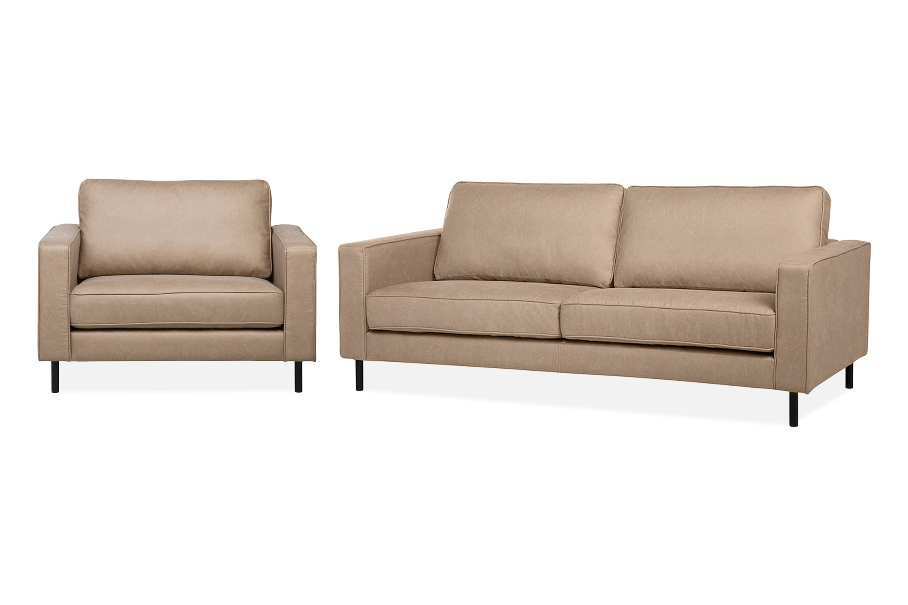 Soffgrupp 3-Sits-Fåtölj Savalen Beige