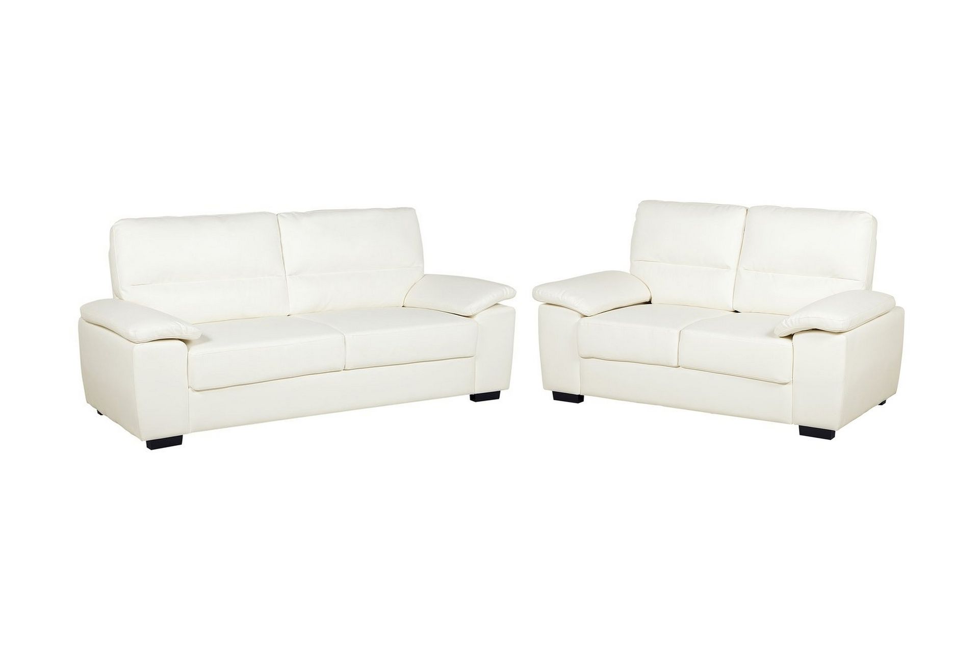 Soffgrupp Shundria 2-Sits + 3-Sits Konstl&auml;der - Beige