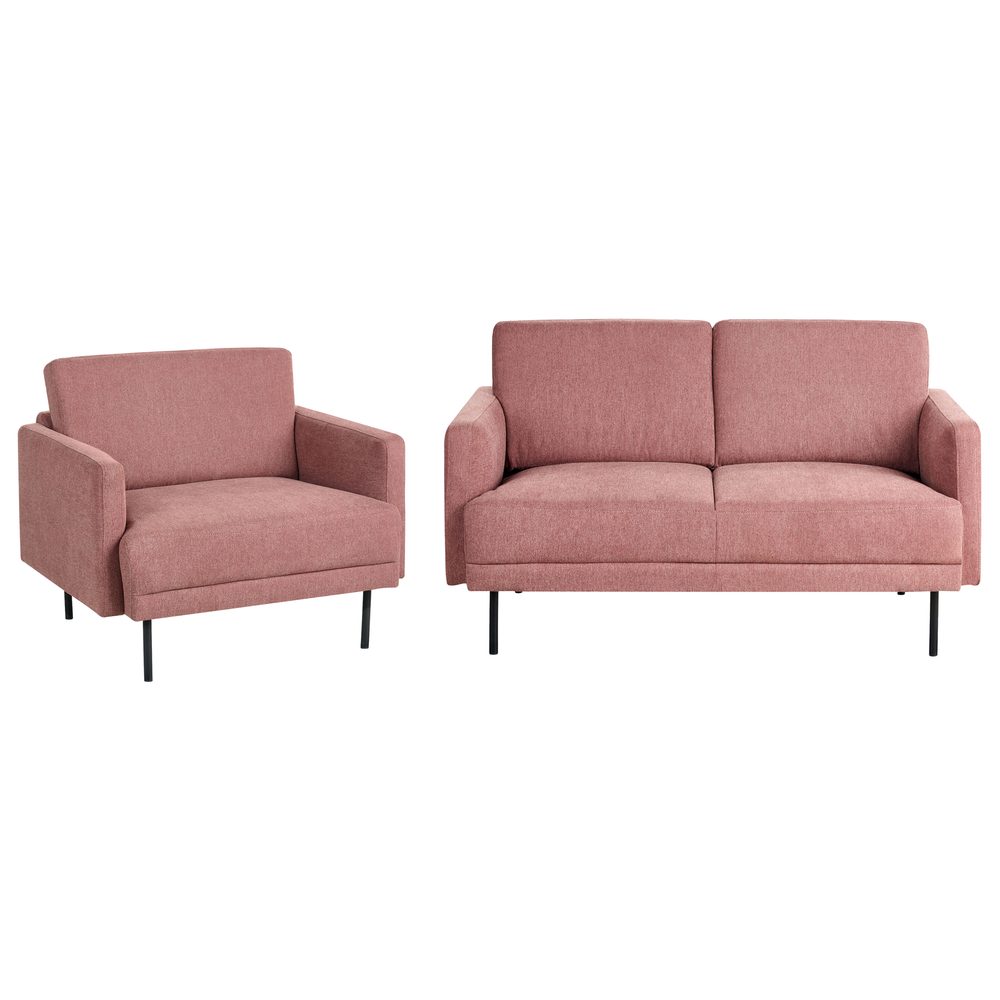 soffset breda - rosa, svart