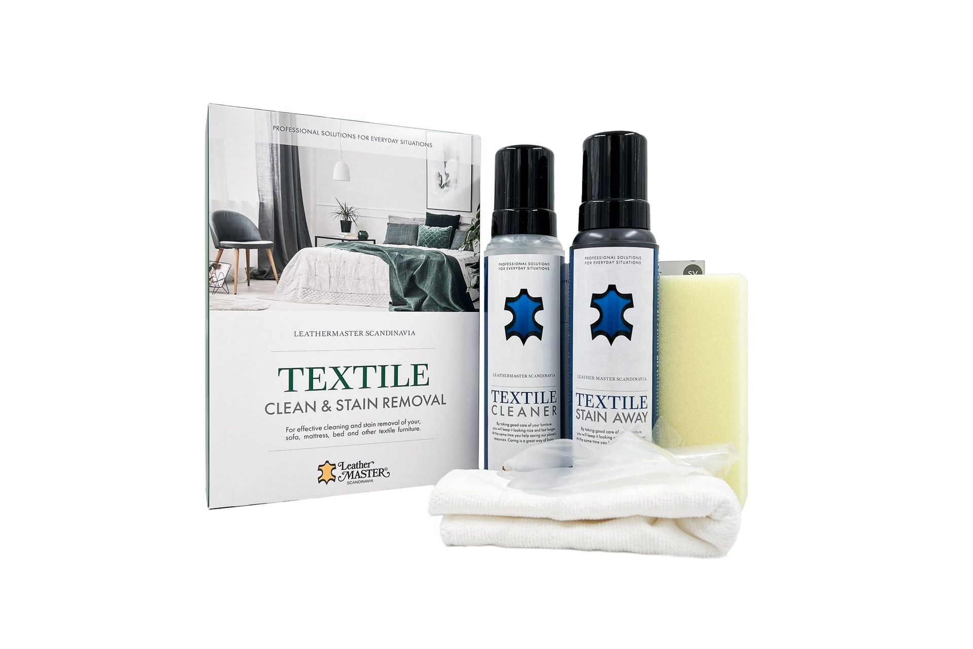 Textile Clean & Stain Removal kit - Leather Master