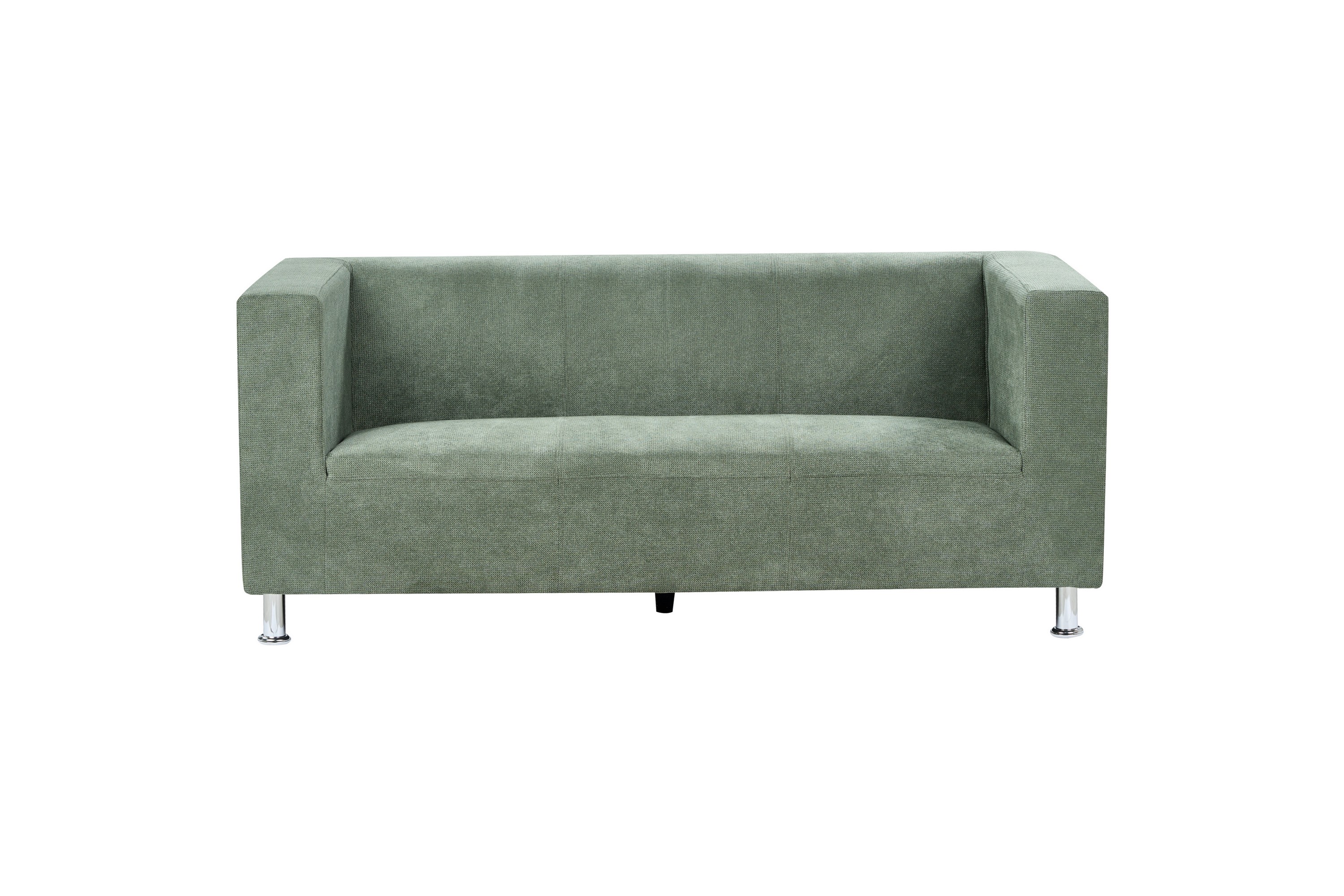 Tomio Soffa 3-sits Silver/Grön
