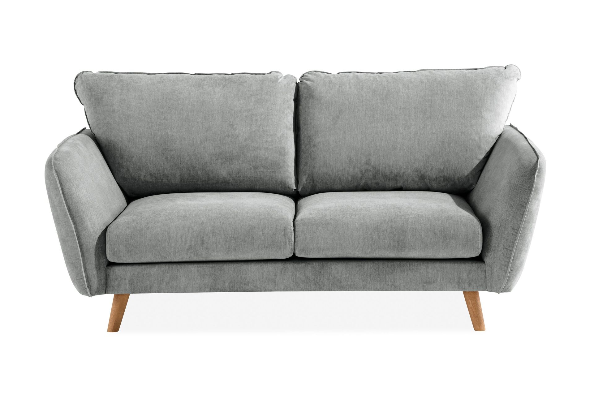 Trend Lyx 2-sits Tygsoffa - Grå