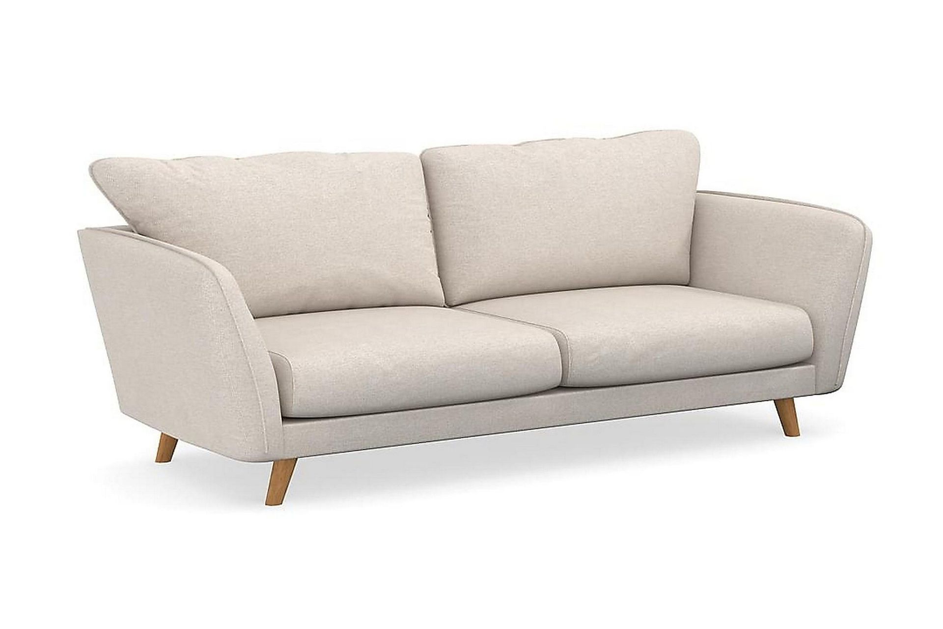Trend Lyx 3-sits Tygsoffa - Beige