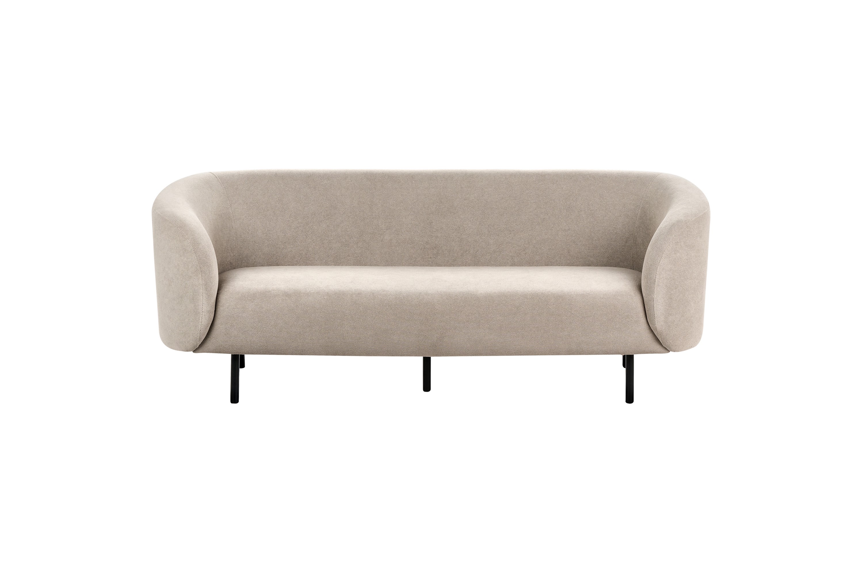 Tuka Soffa 3-sits Beige/Svart/Grå