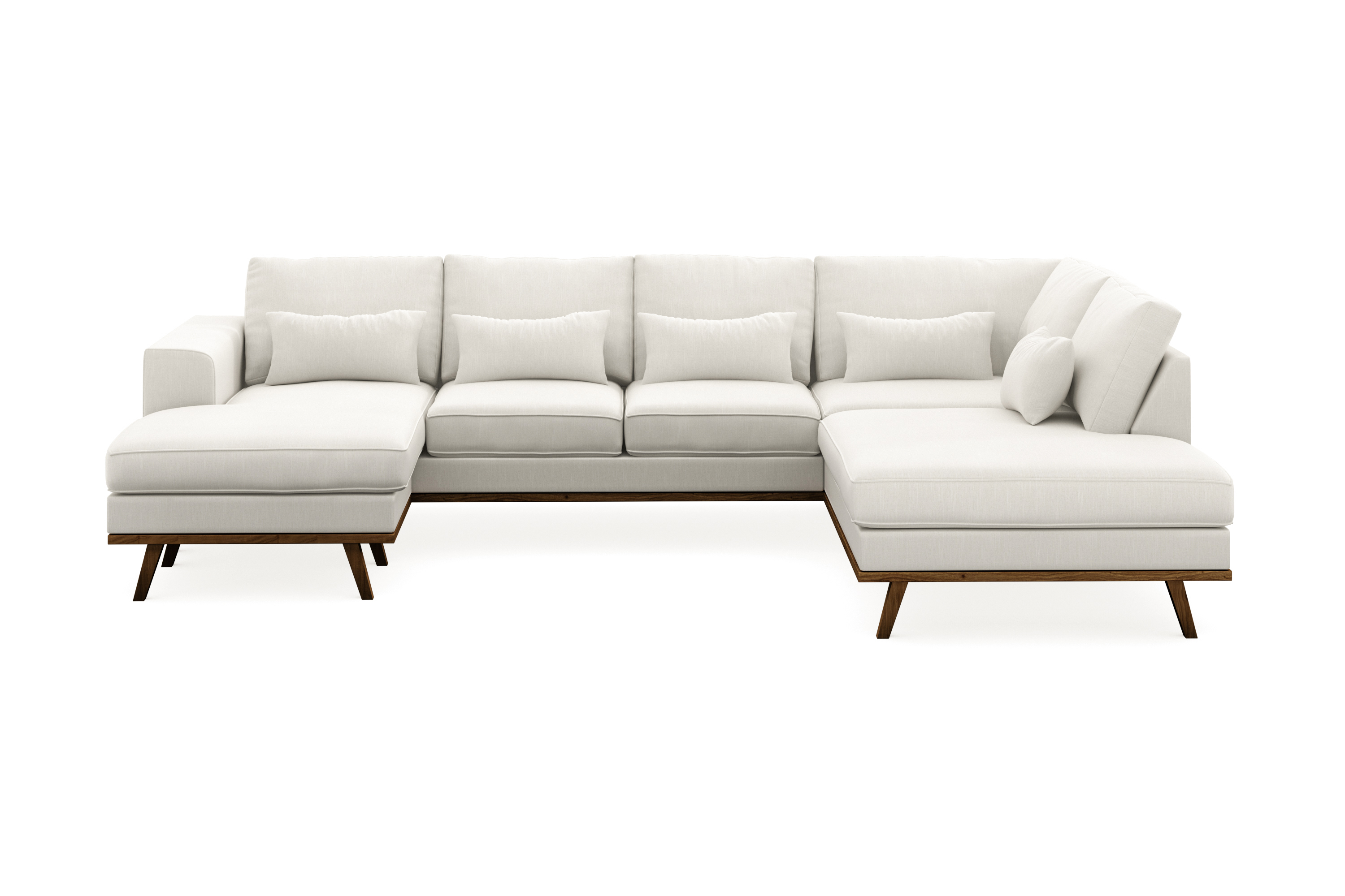 Copenhagen Compact Stor U Soffa 290 cm Bred Beige