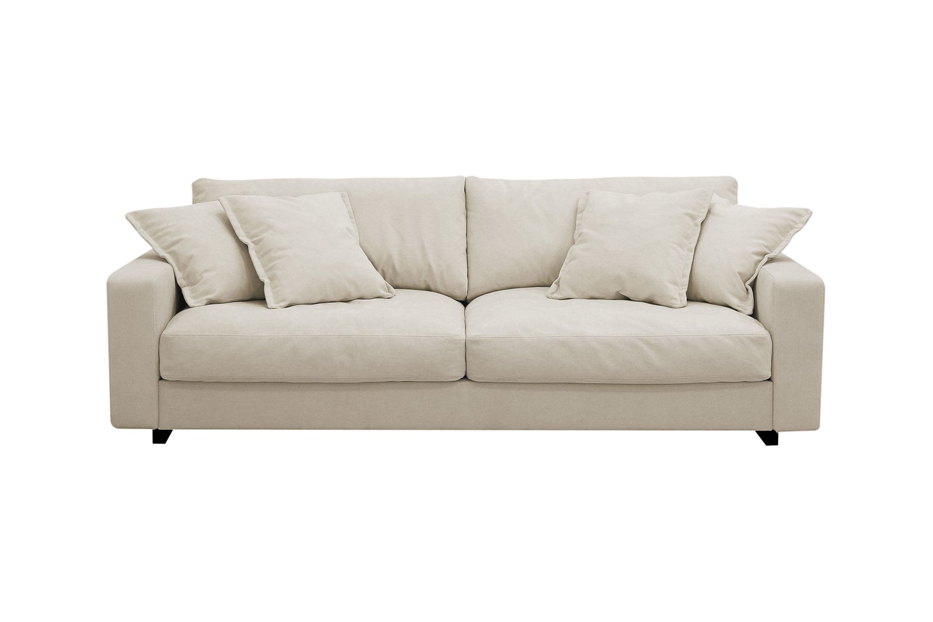 Valencia Extra Djup 3-sits Soffa i Chenille - Beige