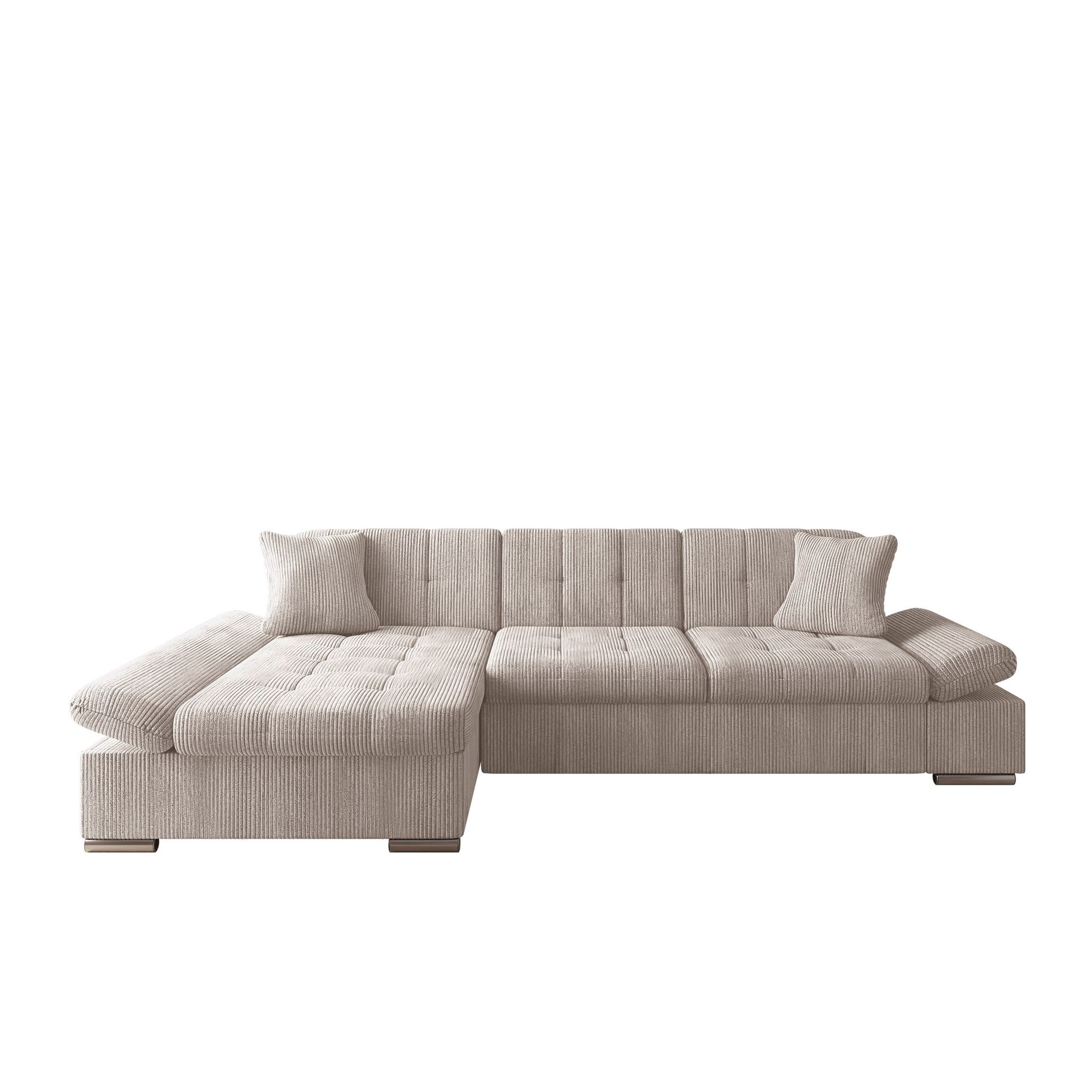 Vananda 3-sits Bäddsoffa med divan och förvaring -