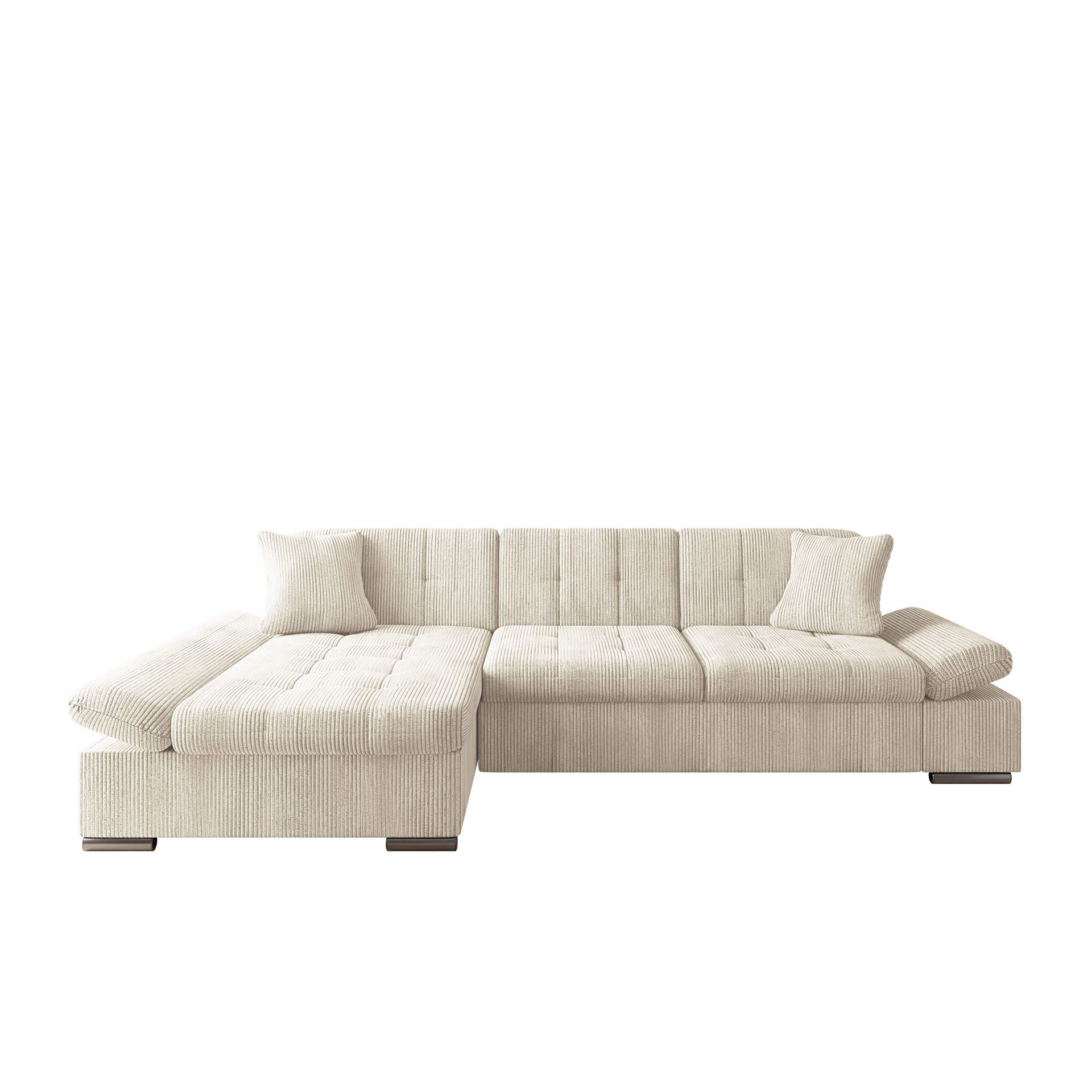 Vananda 3-sits Bäddsoffa med divan och förvaring -
