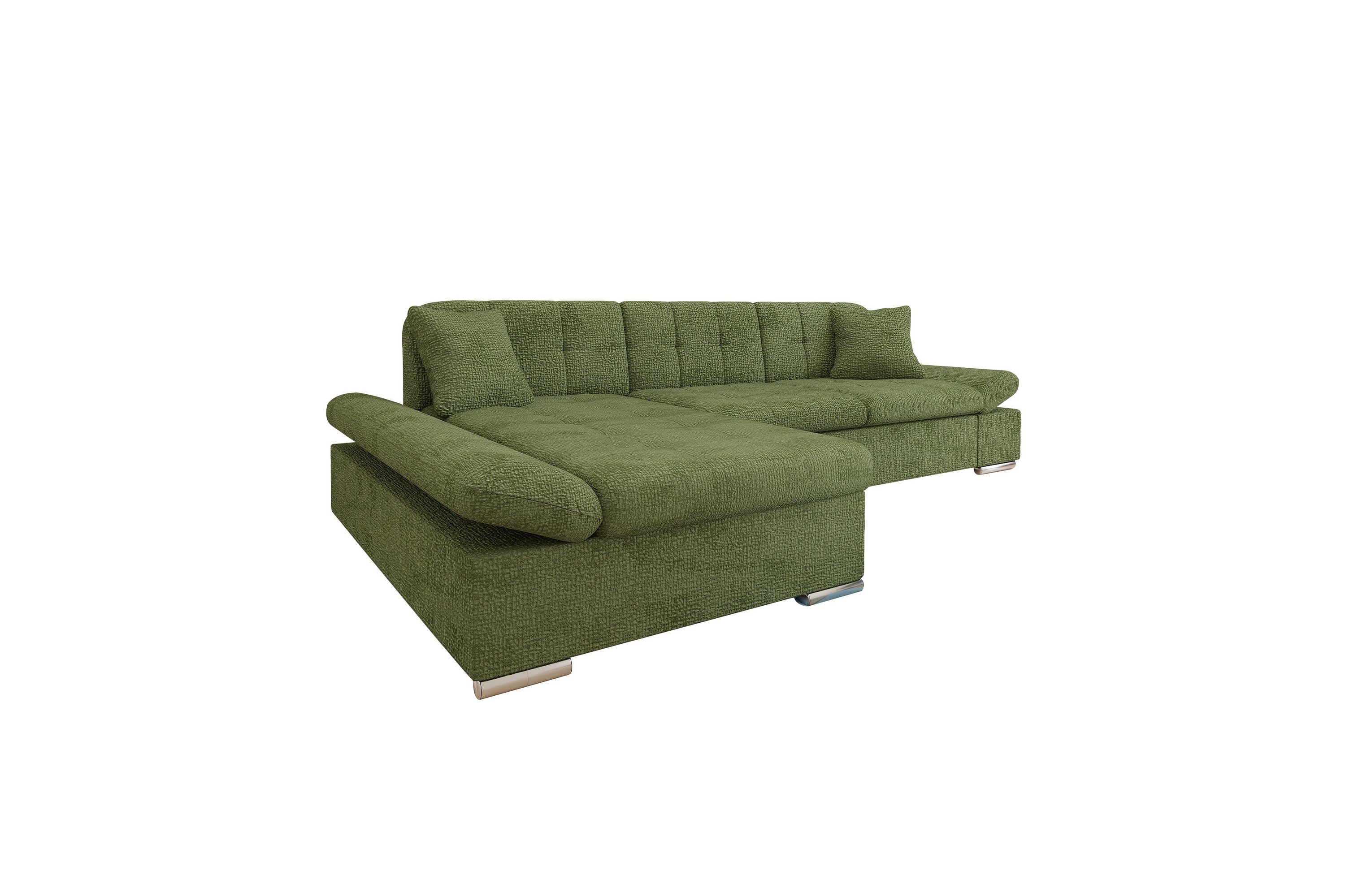 Vananda Soffa med Divan 3-sits Grön