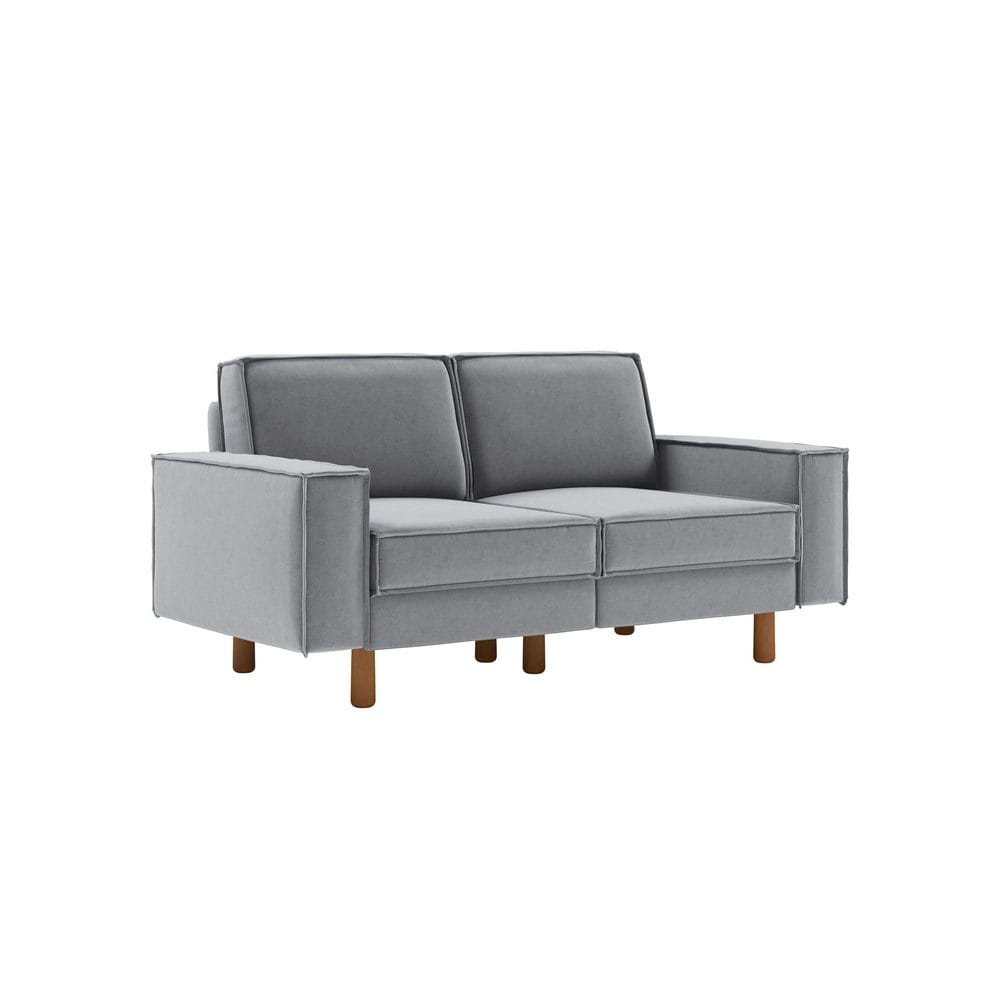 Vilsa 2-sits Soffa - Brun/Gr&aring;