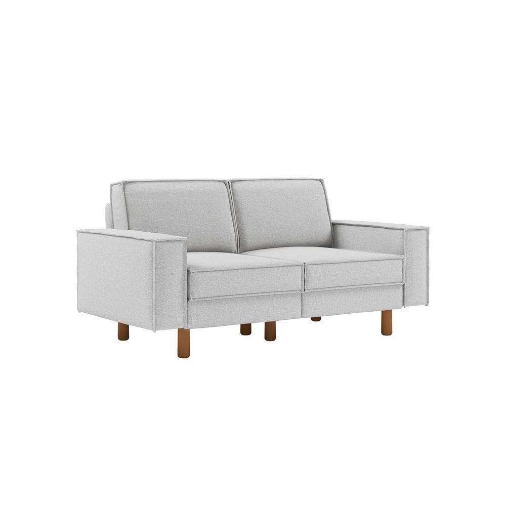 Vilsa 2-sits Soffa - Brun/Ljusgr&aring;