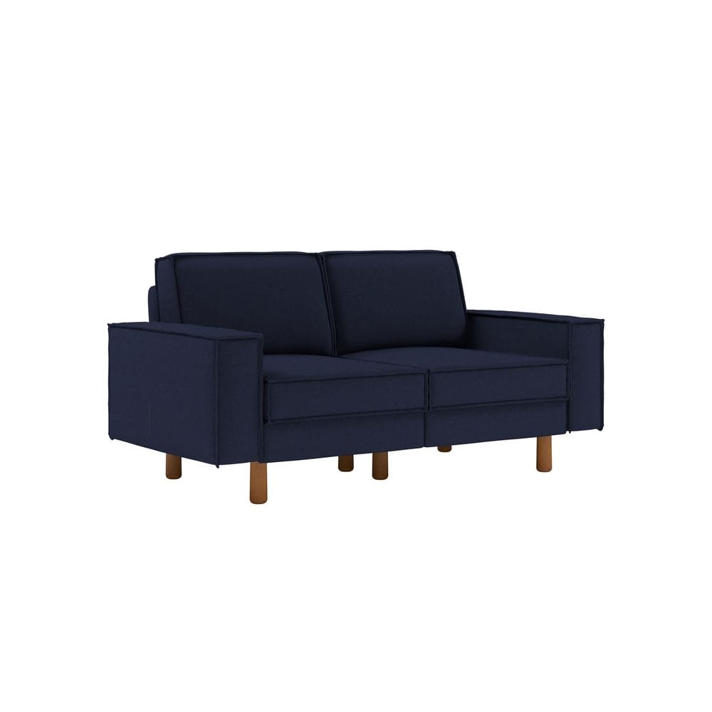 Vilsa 2-sits Soffa - Brun/M&ouml;rkbl&aring;