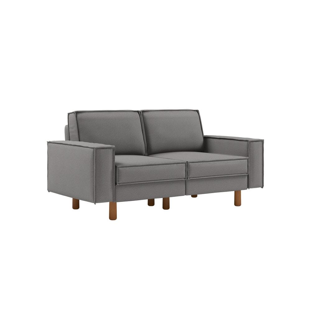 Vilsa 2-sits Soffa - Brun/M&ouml;rkgr&aring;