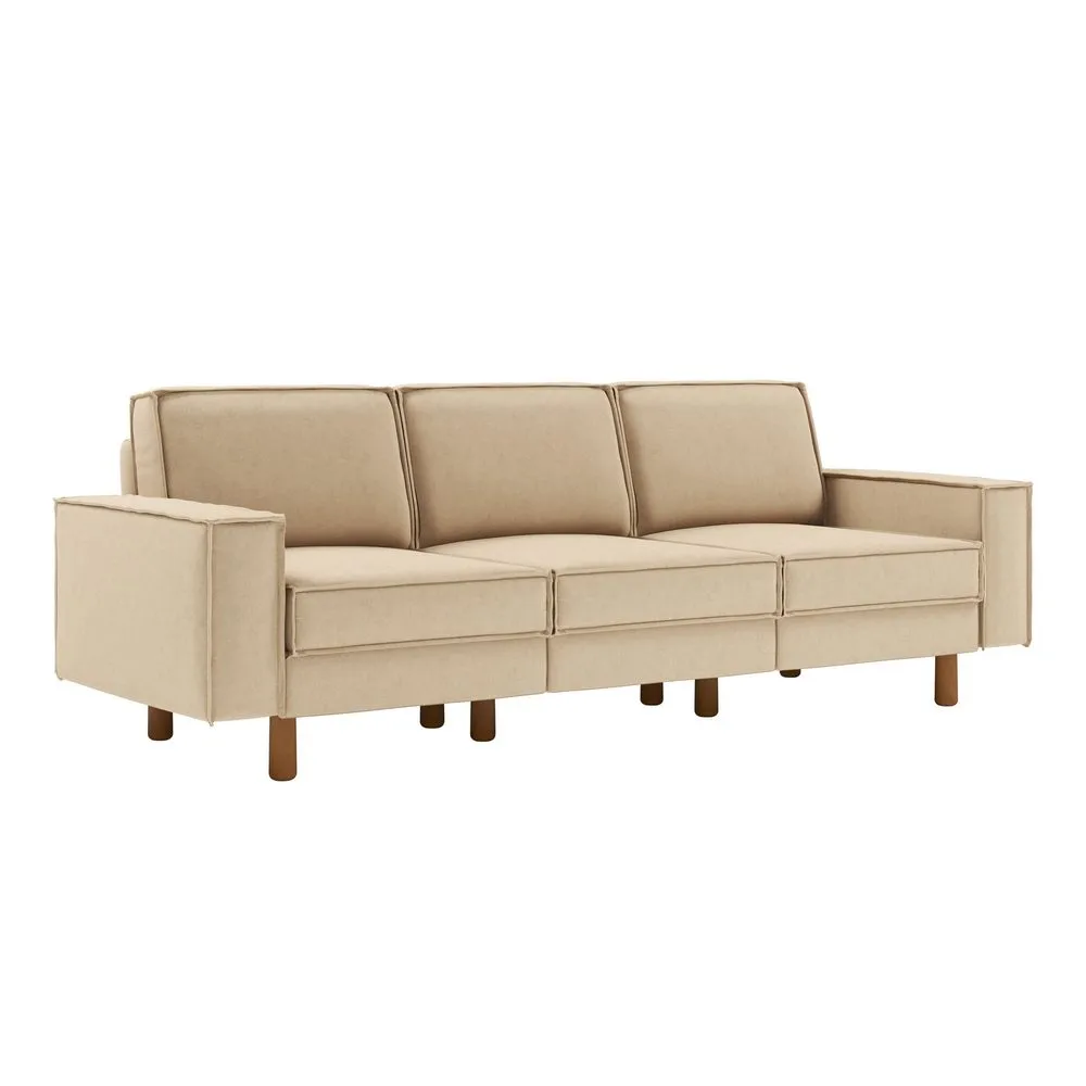 Vilsa 3-sits Soffa - Brun/Sand