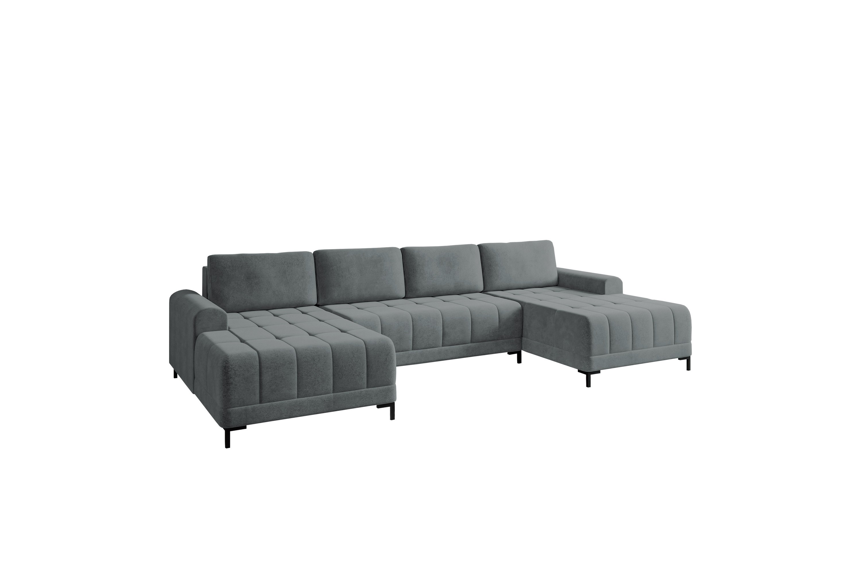 Vilshult Soffa Dubbeldivan 4-sits Grå
