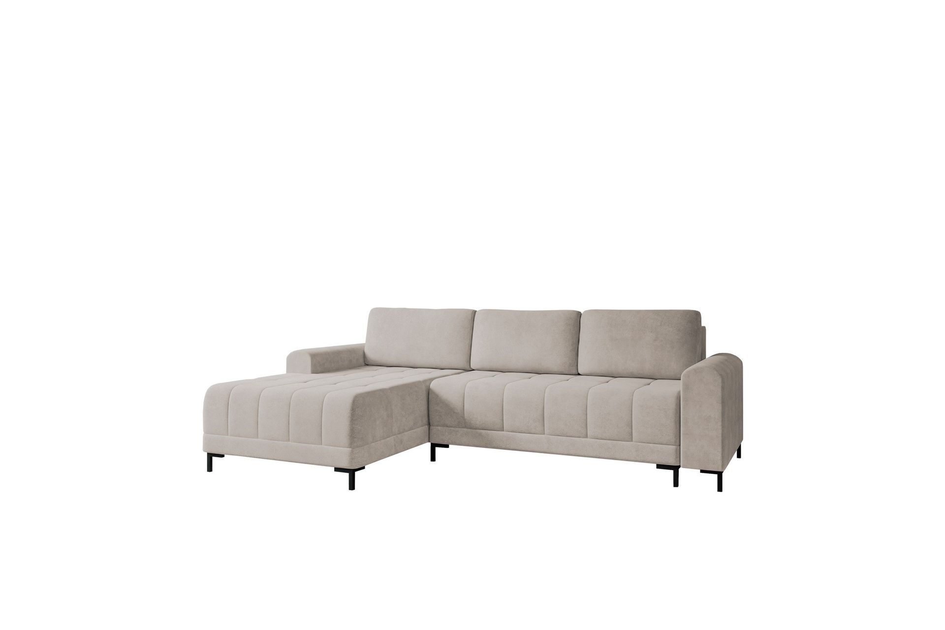 Vilshult Soffa med Divan 3-sits - Beige