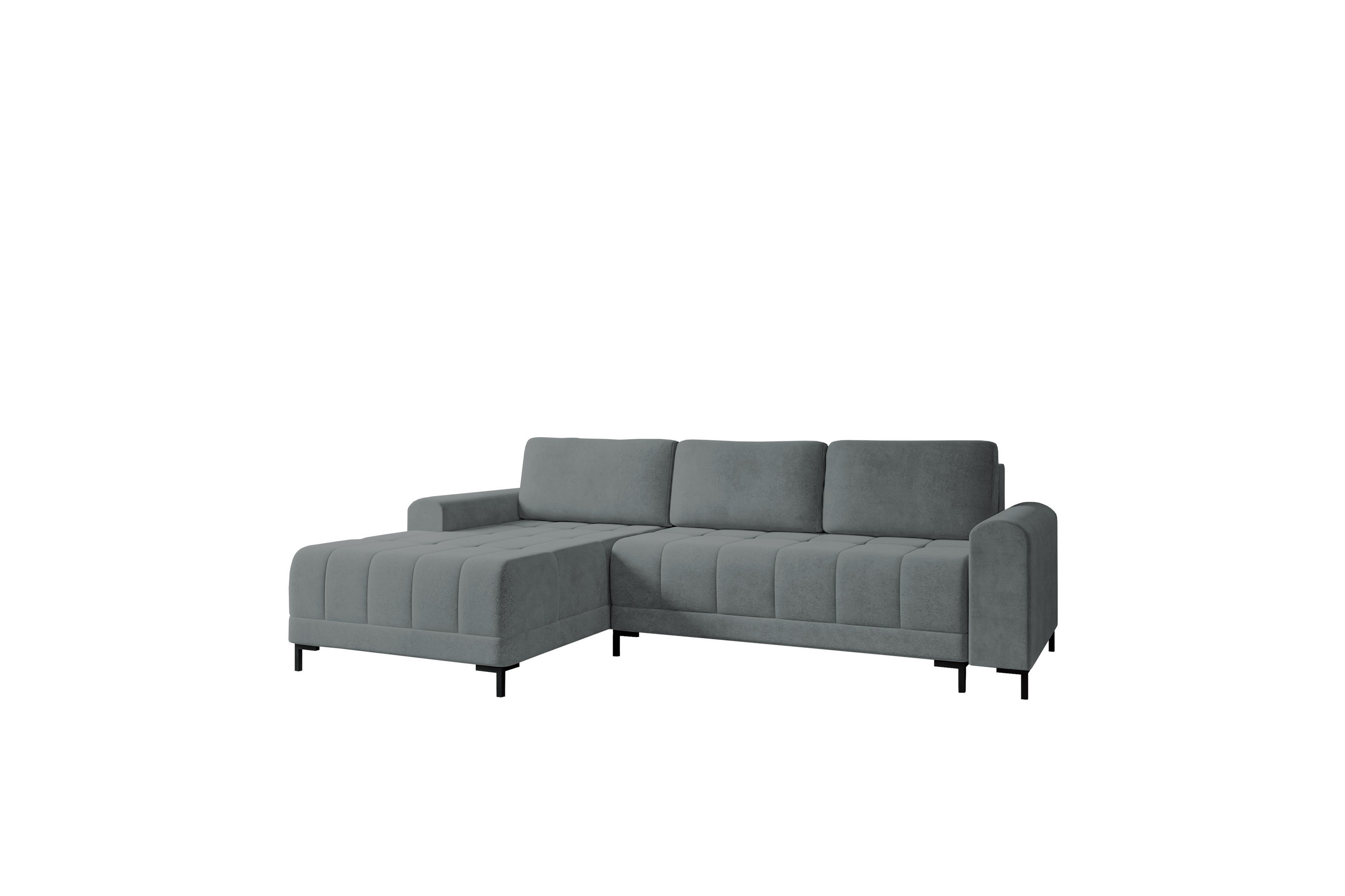 Vilshult Soffa med Divan 3-sits Grå