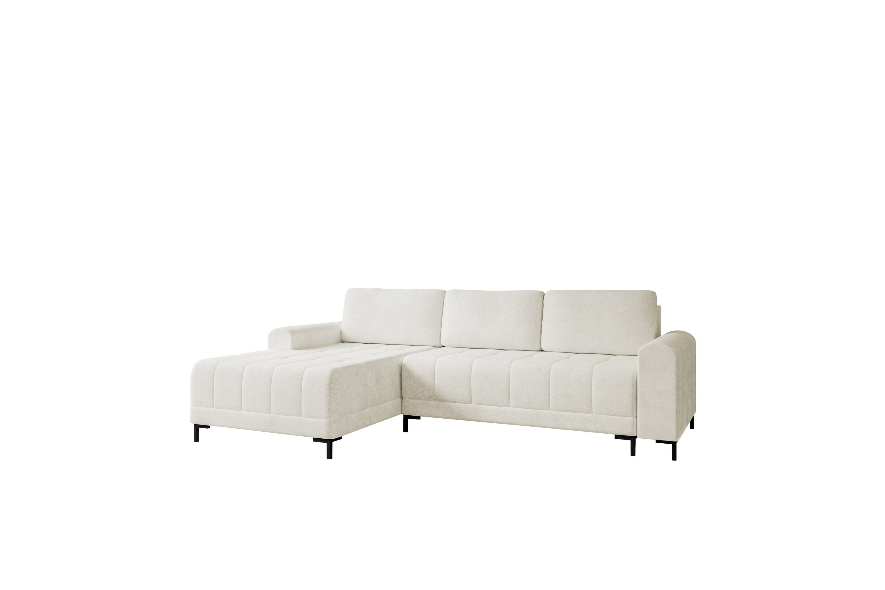 vilshult soffa med divan 3-sits - vit