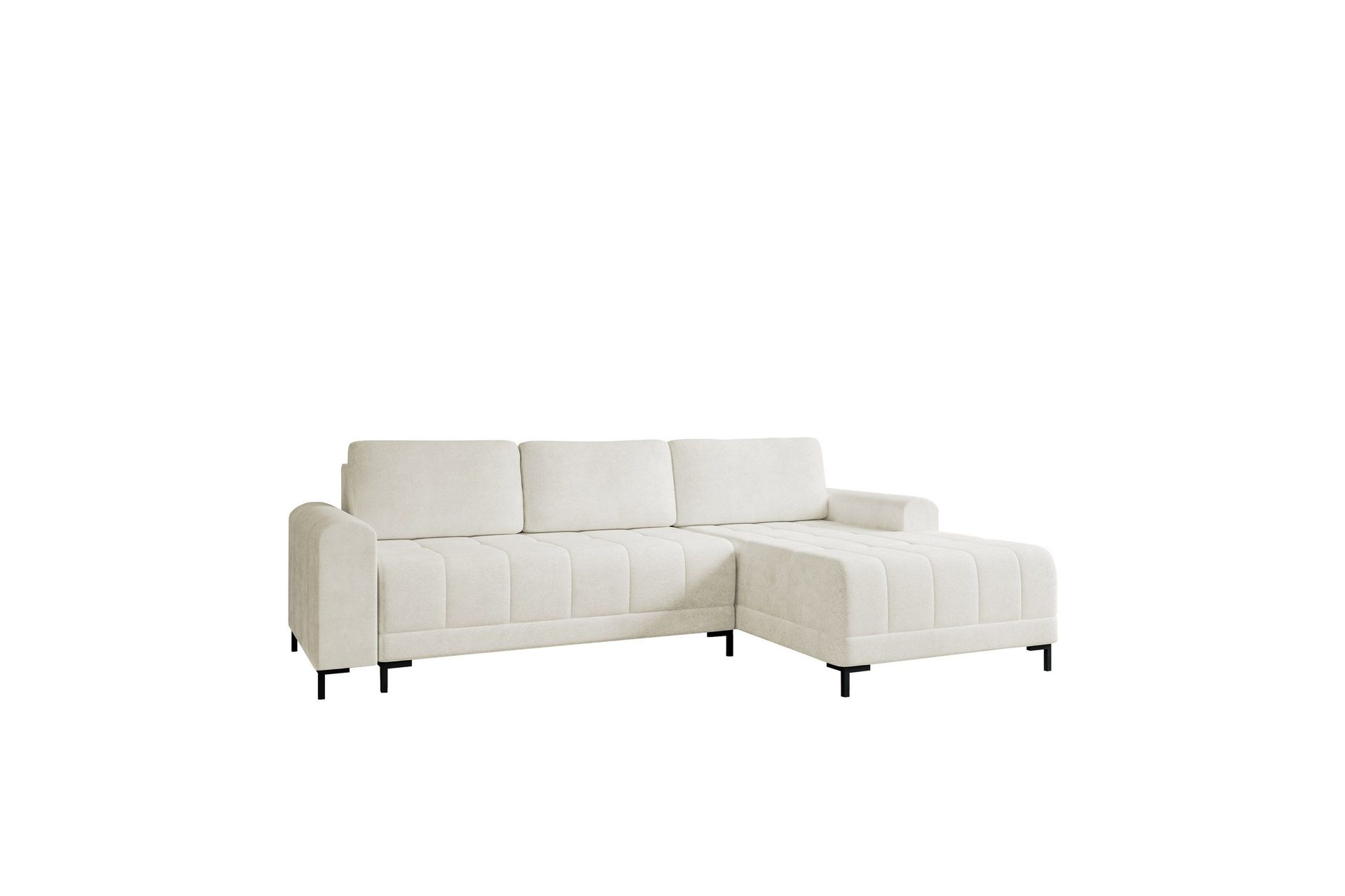 vilshult soffa med divan 3-sits - vit