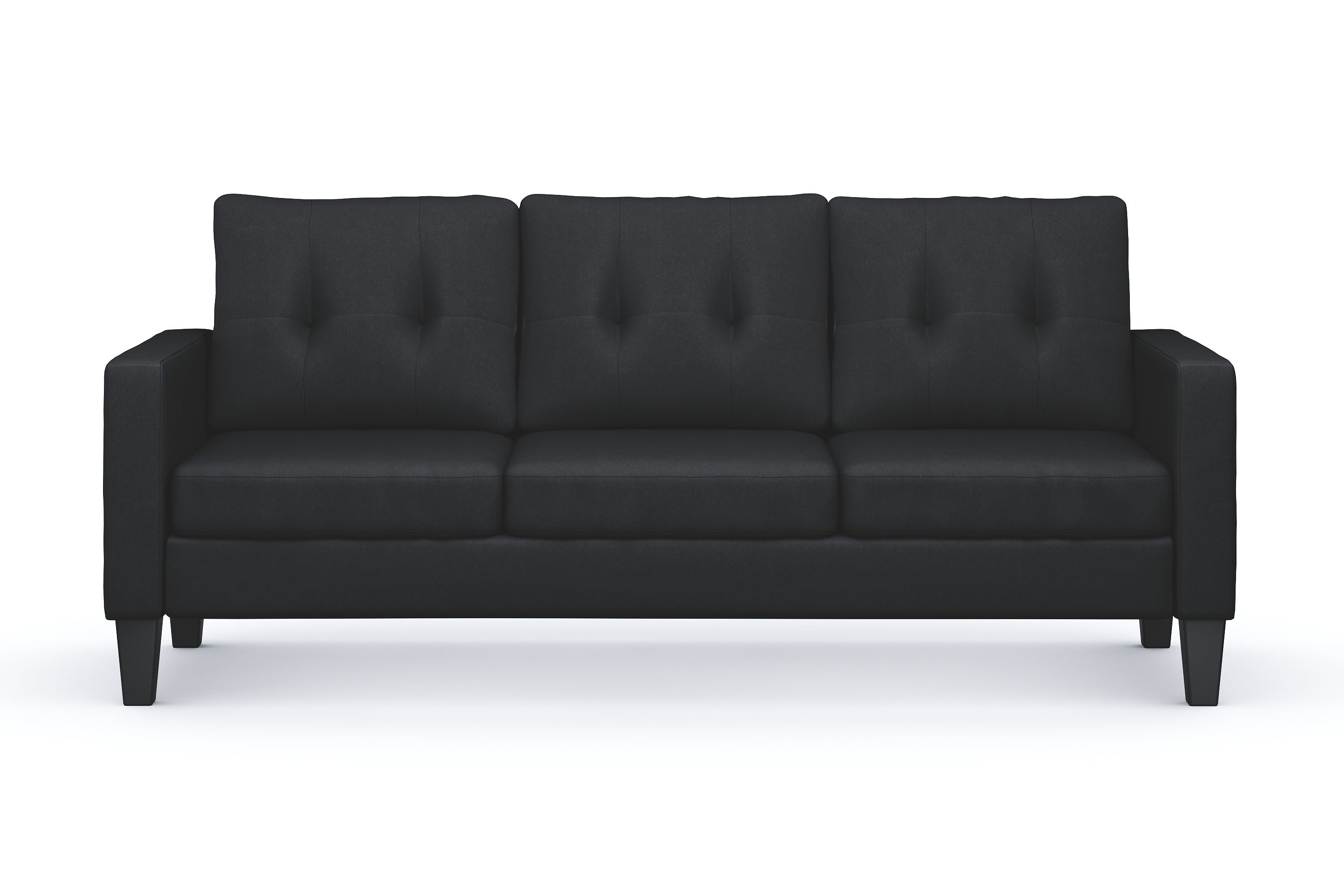 Vislanda 3-sits Soffa Svart