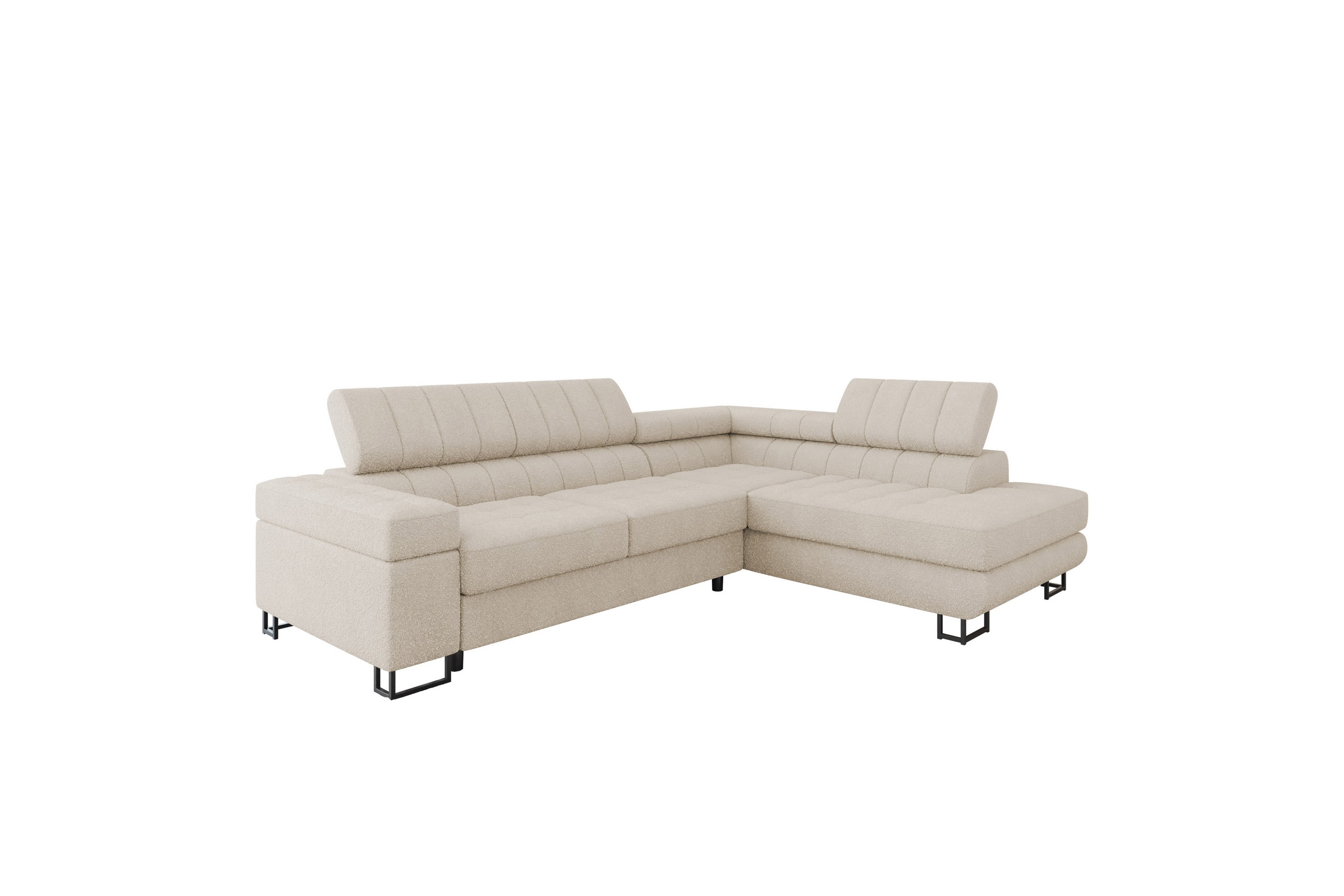 Warwick Soffa med Schäslong 3-sits Beige