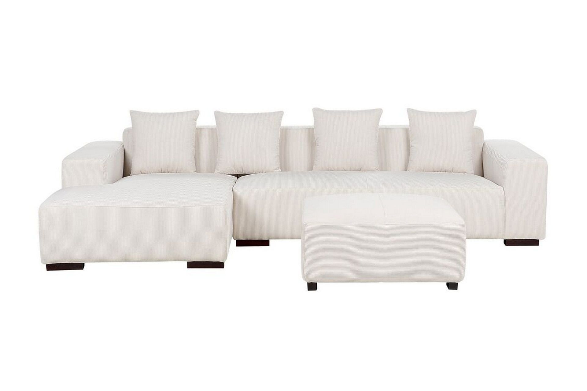 Westerfeld H&ouml;rnsoffa 4-sits - Vit