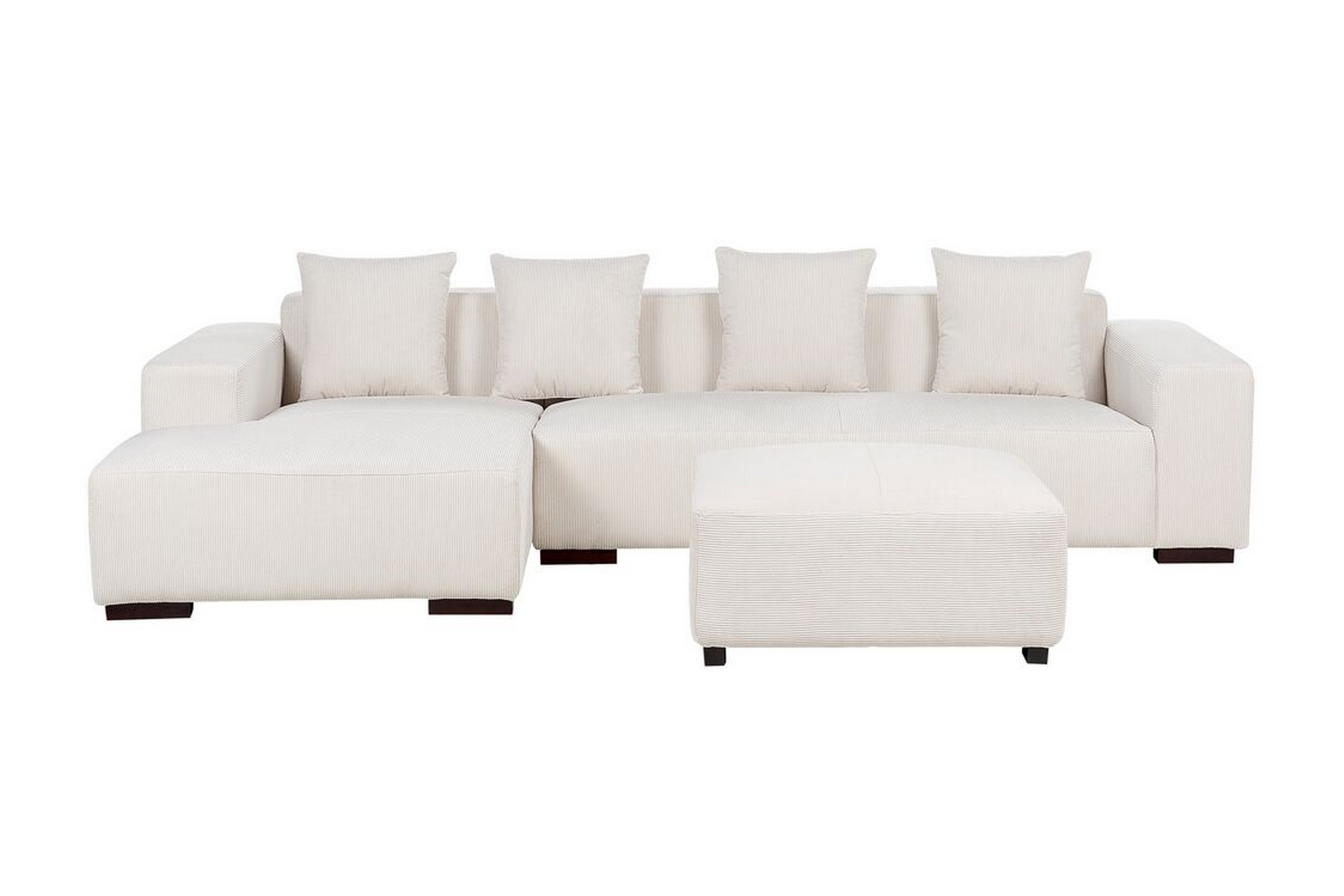 westerfeld hörnsoffa 4-sits - vit