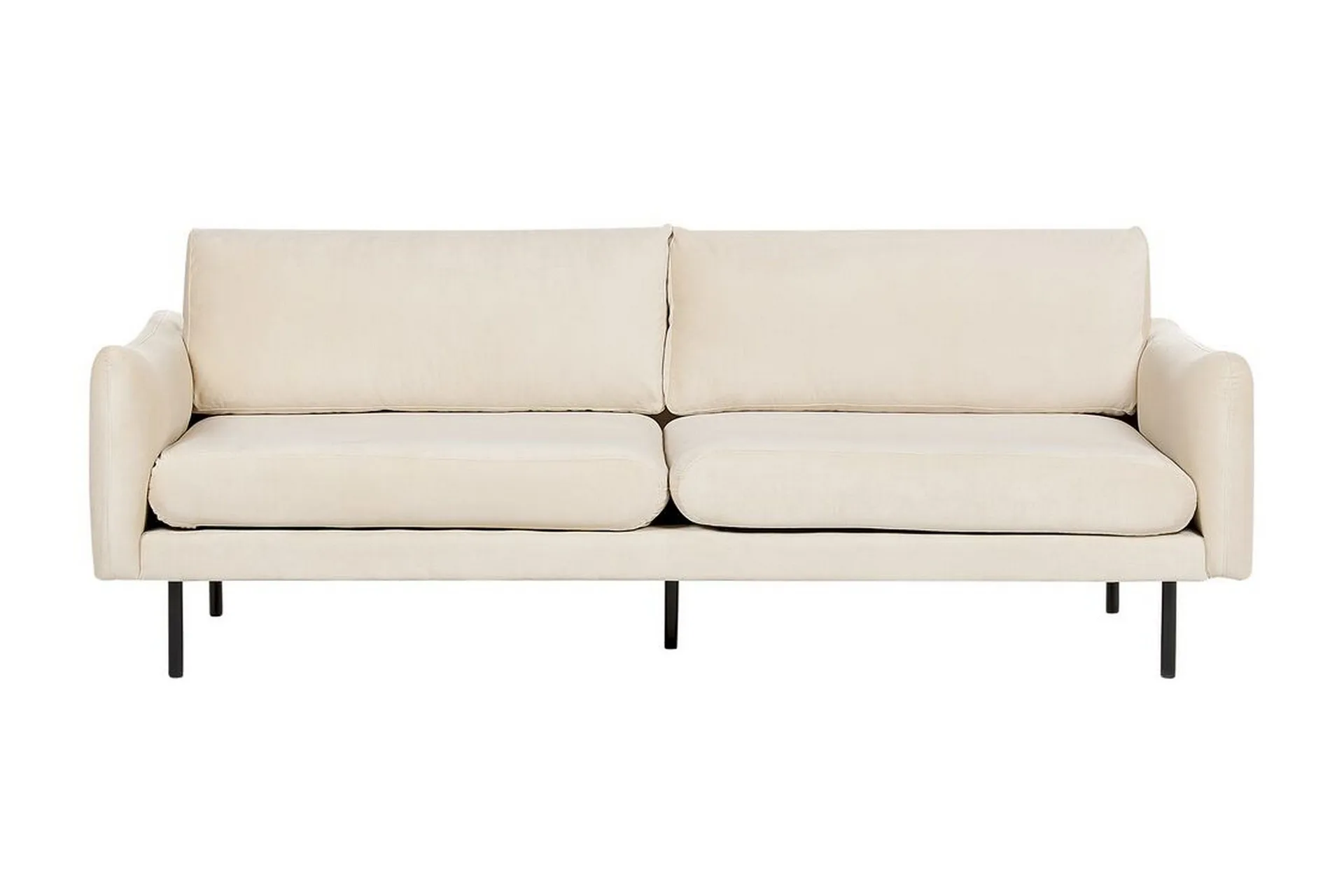 Woodal Soffa 3-sits - Beige/Svart