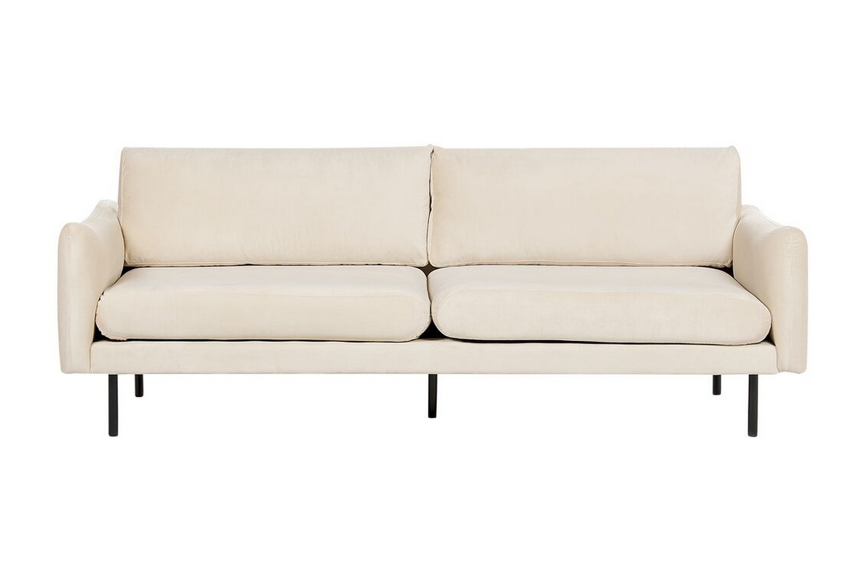 woodal soffa 3-sits - beige/svart