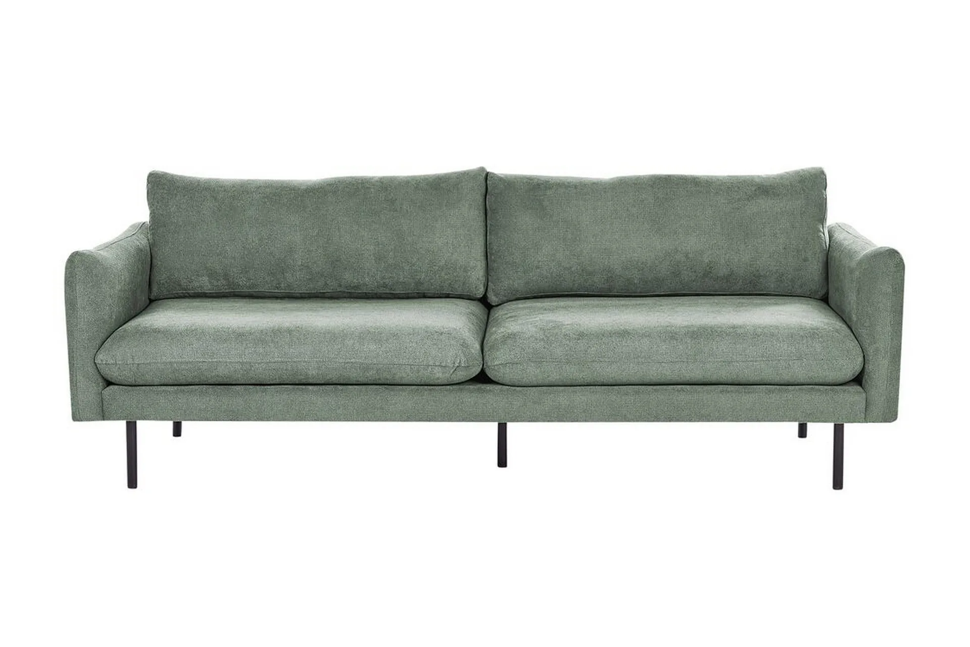 Woodal Soffa 3-sits - Grön/Svart