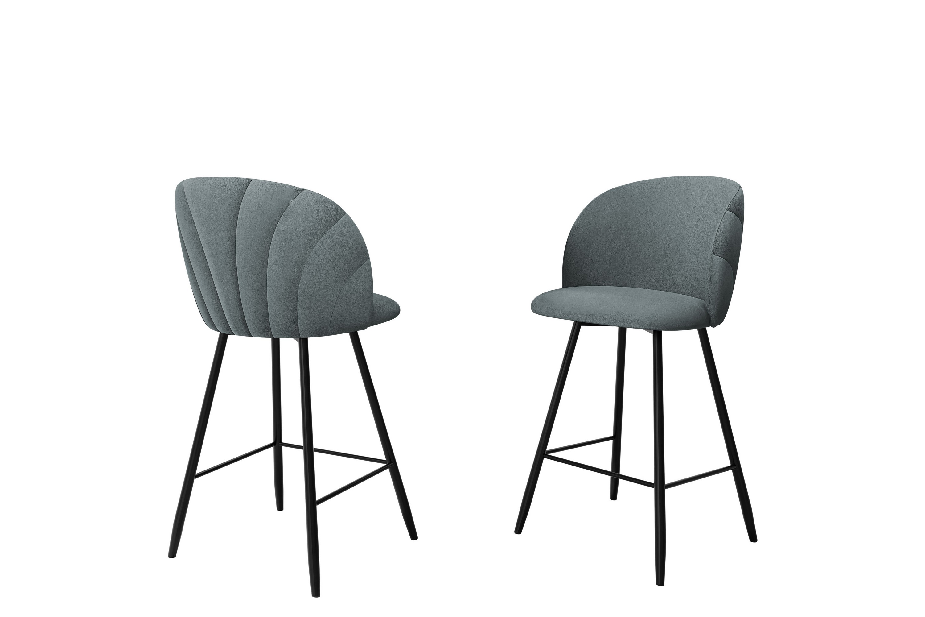 Aikka Barstol 105 cm Grå