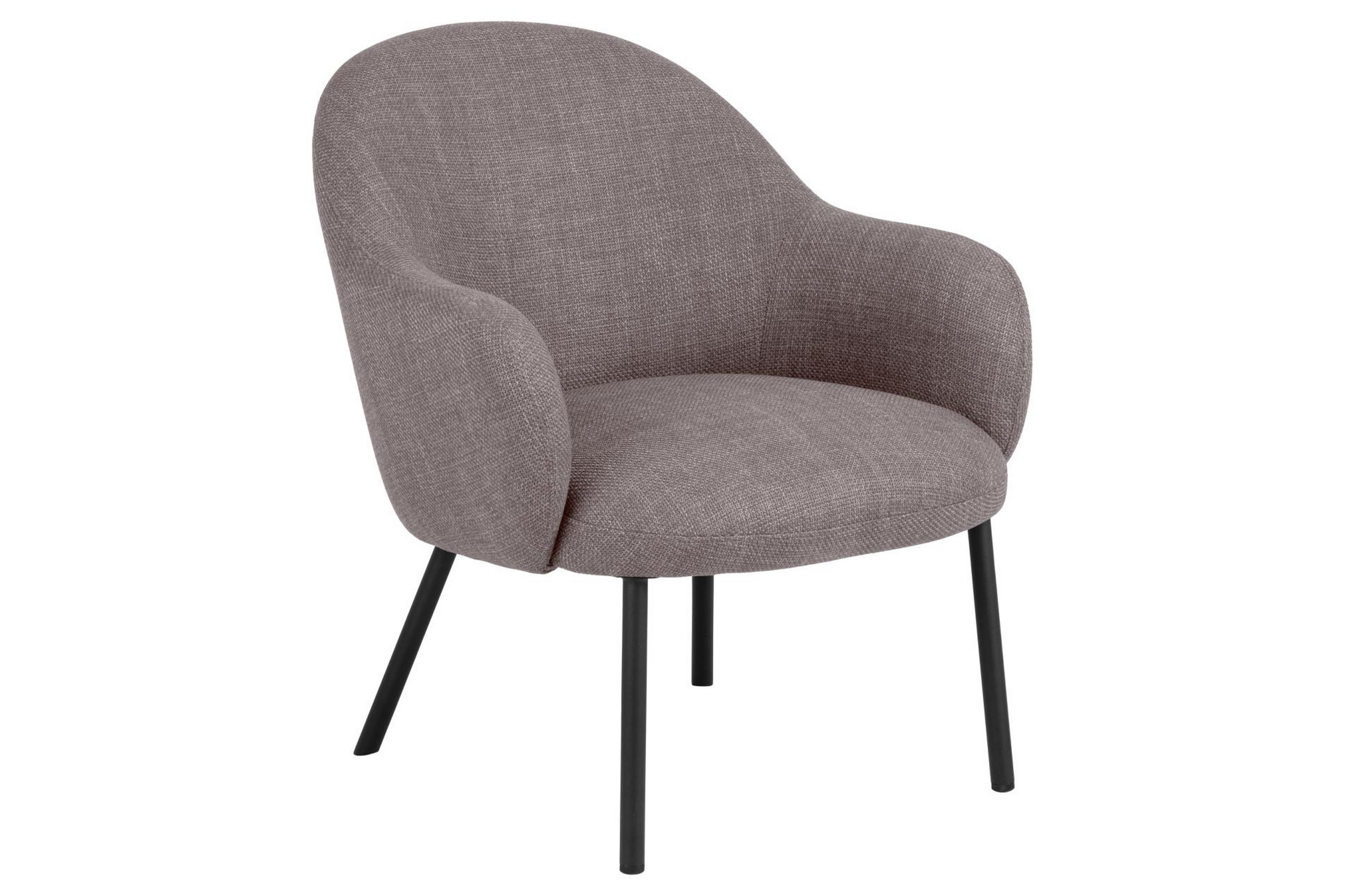 alphard loungefåtölj - brun