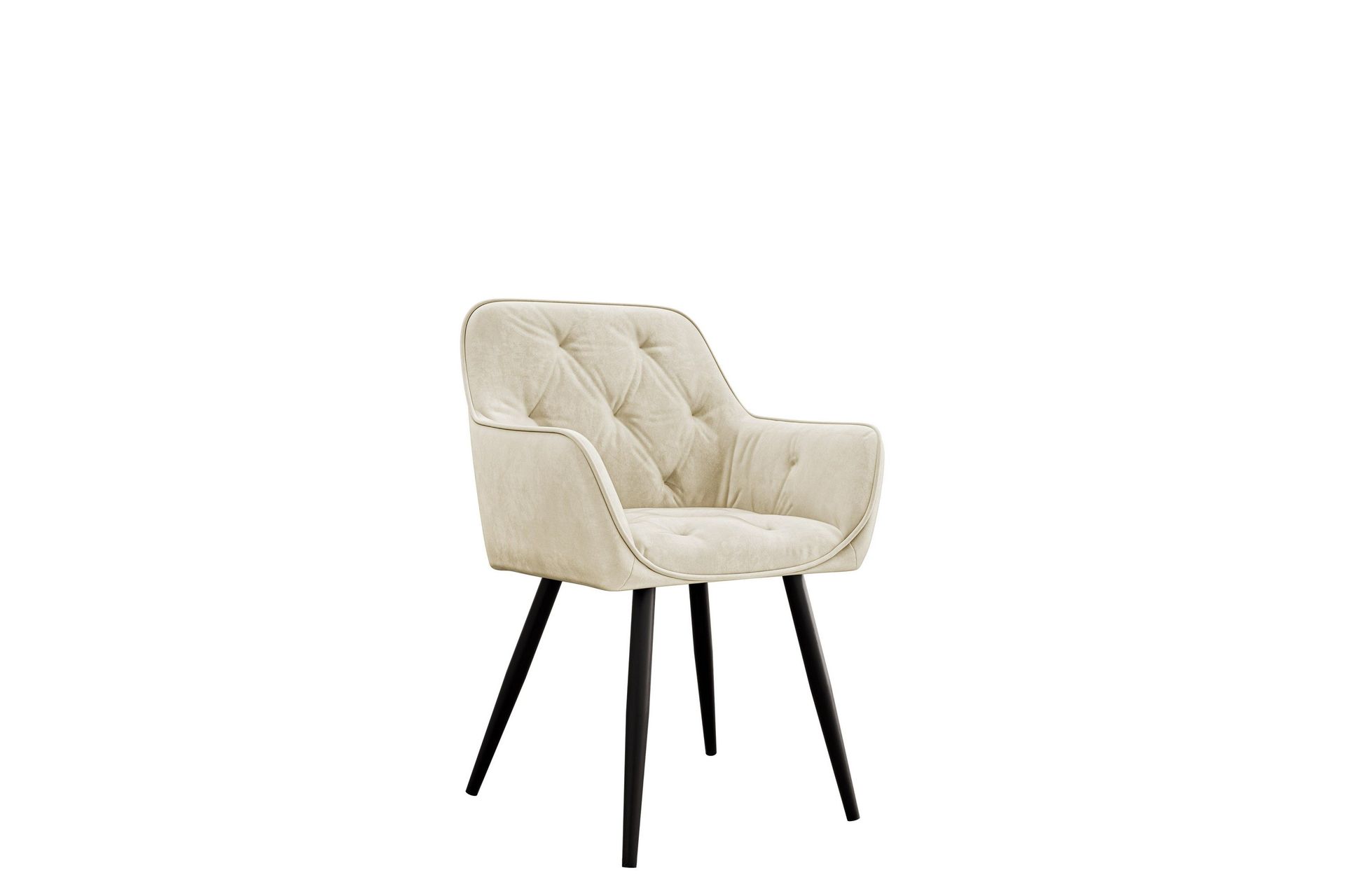 Argenta Karmstol - Beige/Svart