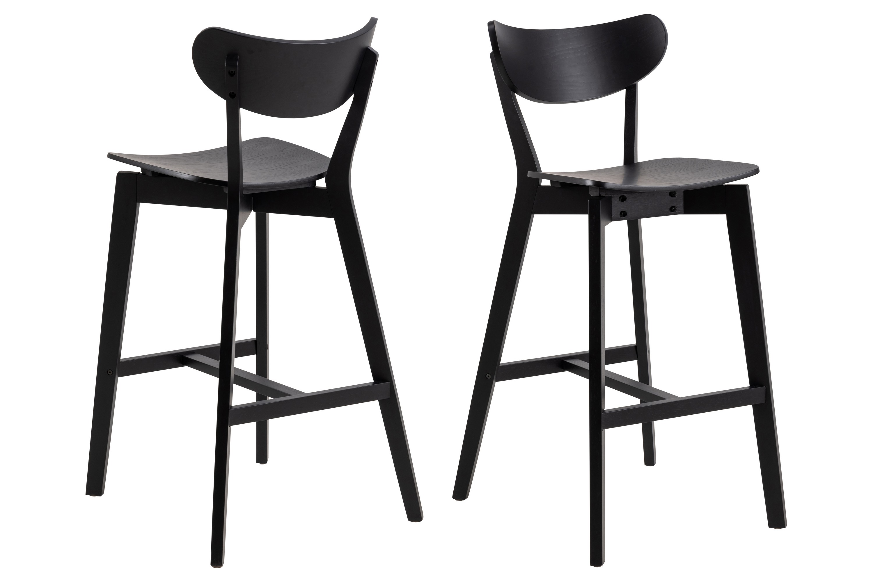 barstol hallaci - svart