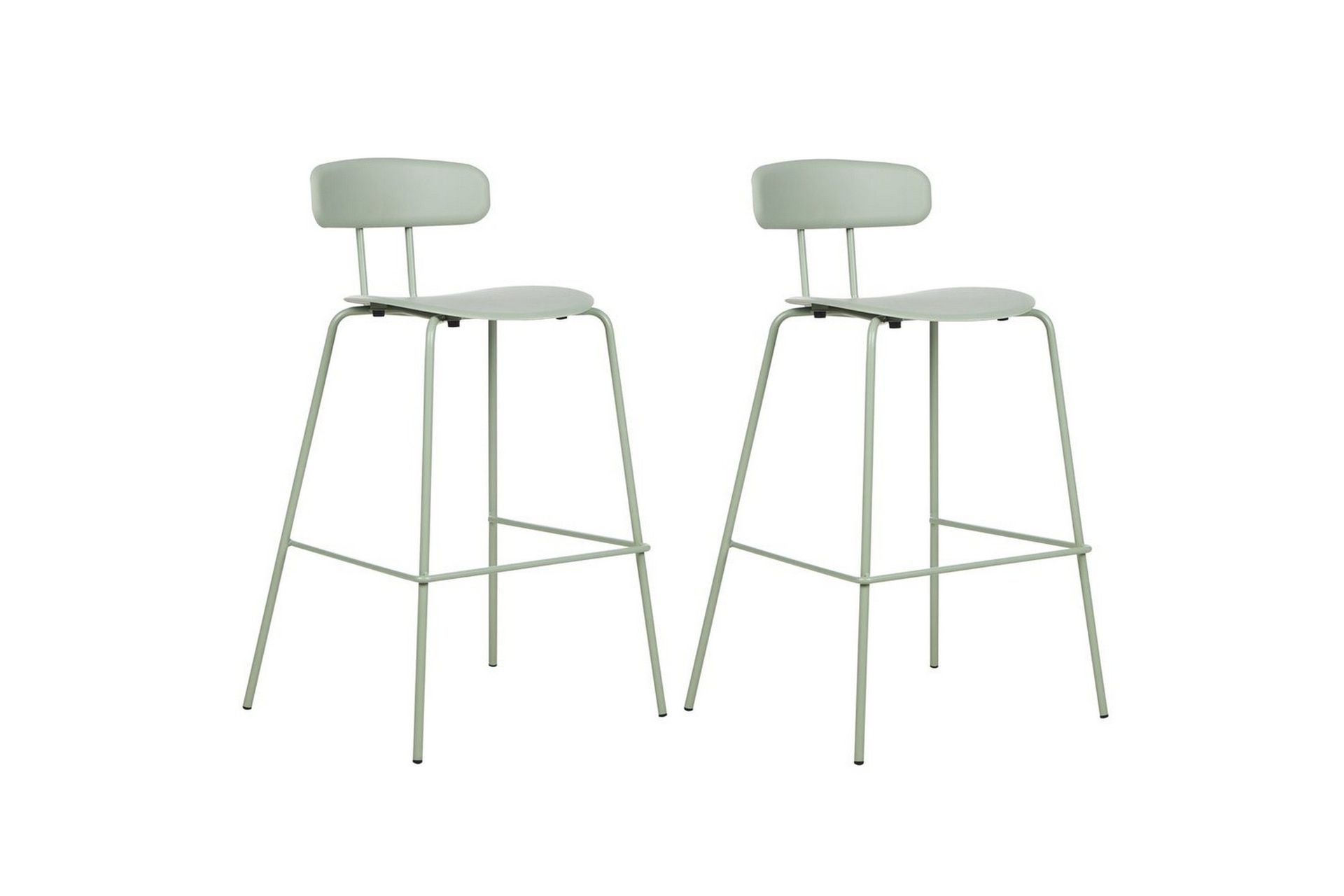 Barstol Sibley set om 2 Ljusgr&ouml;n - Ljusgr&ouml;n