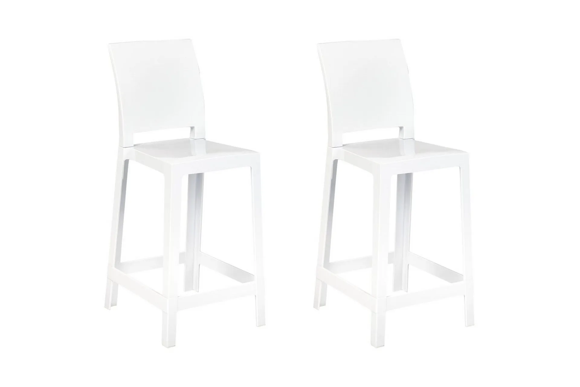 barstol wellington set om 2 vit - vit