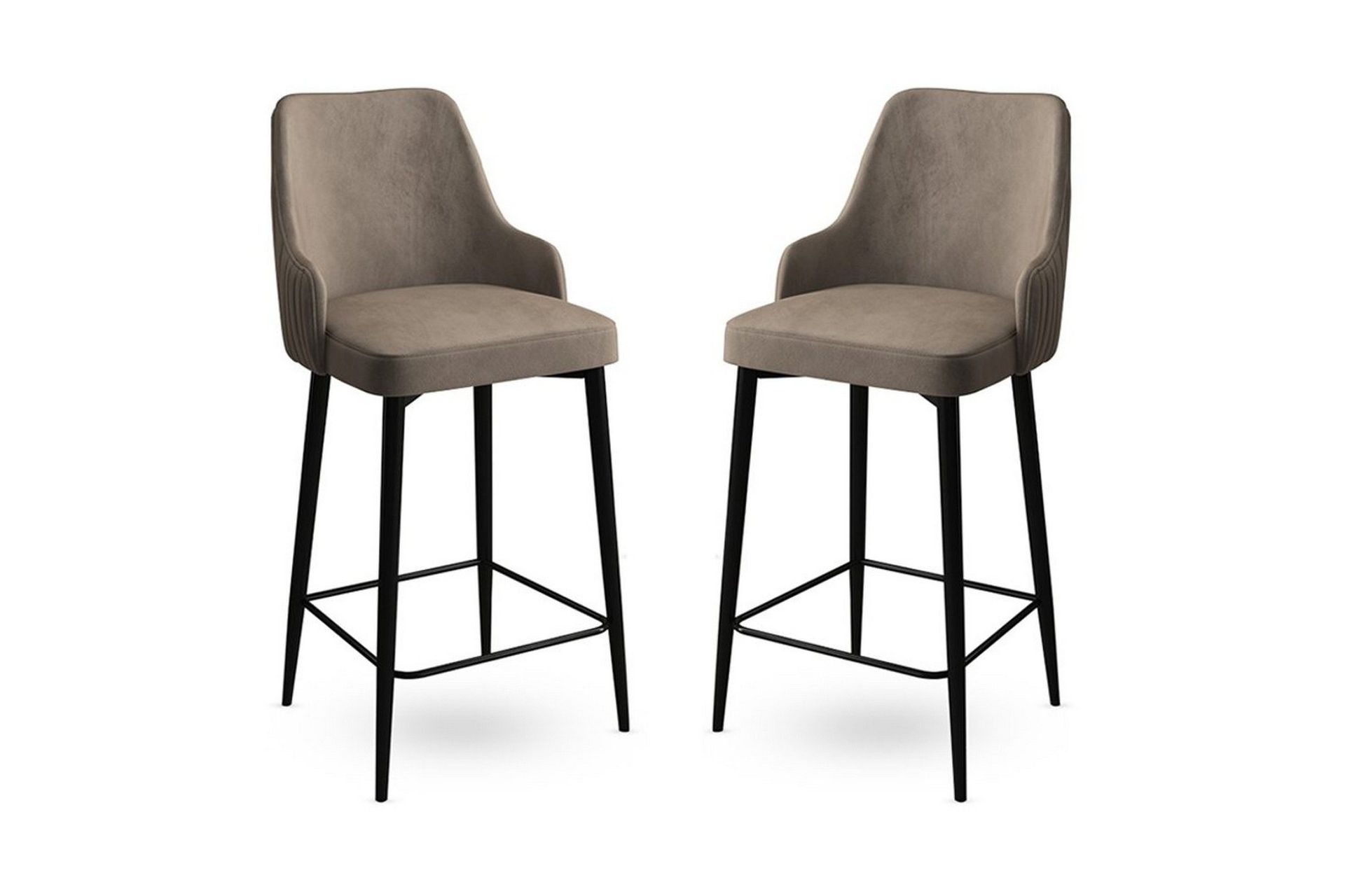 Barstol Ydra Cappuccino / svart - Cappuccino / svart