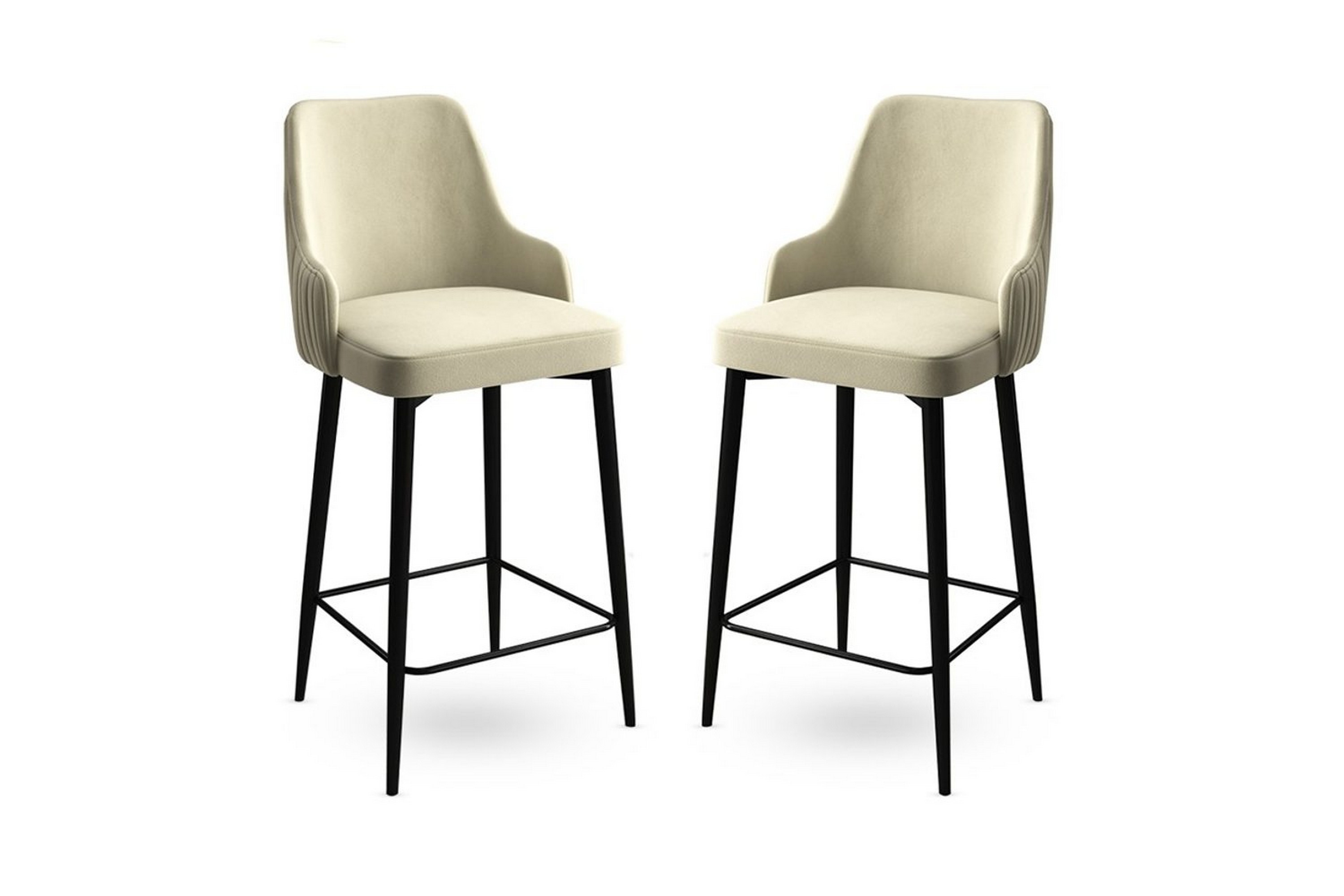 barstol ydra grädde / svart - grädde / svart