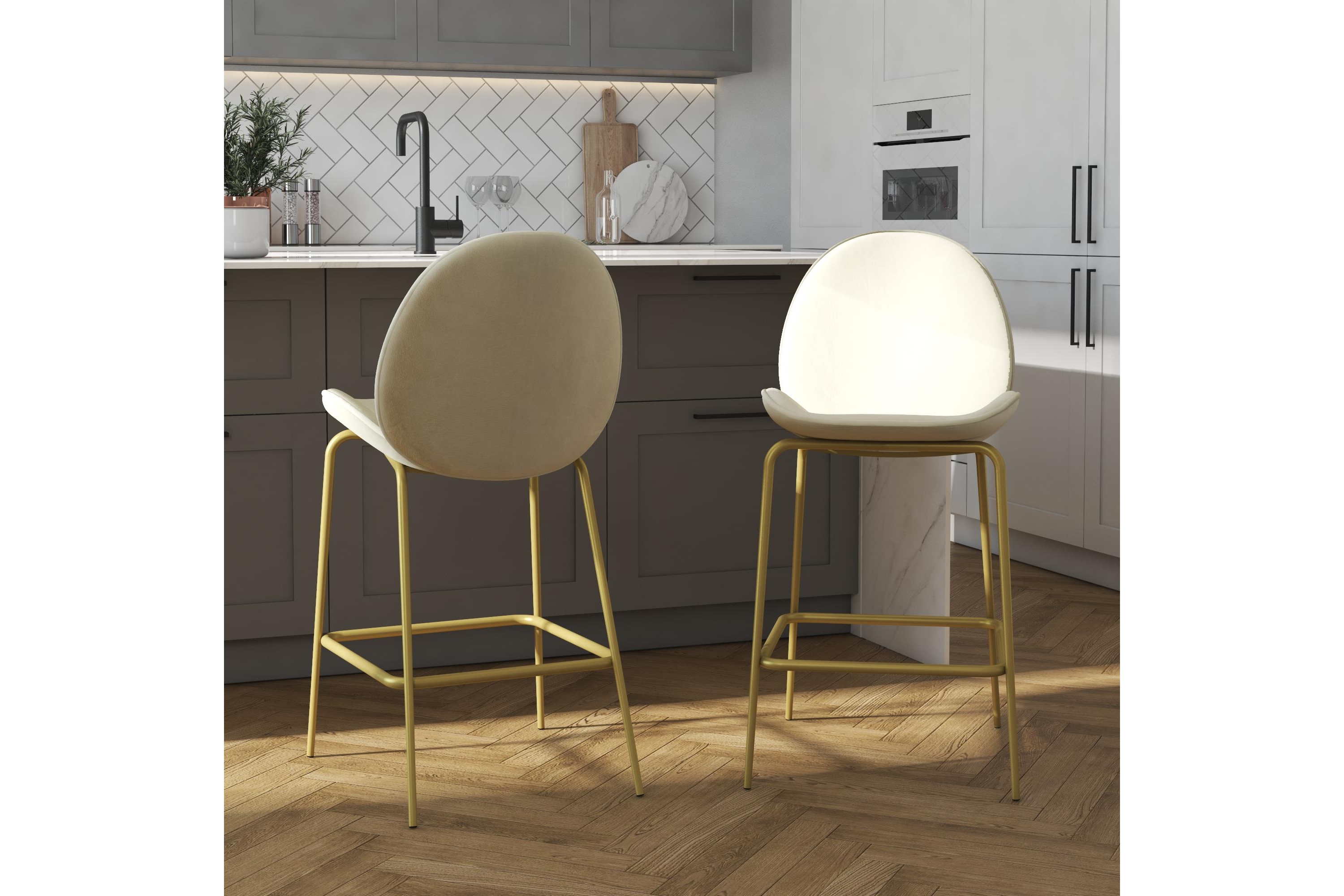 Barstol Astor Vit CosmoLiving