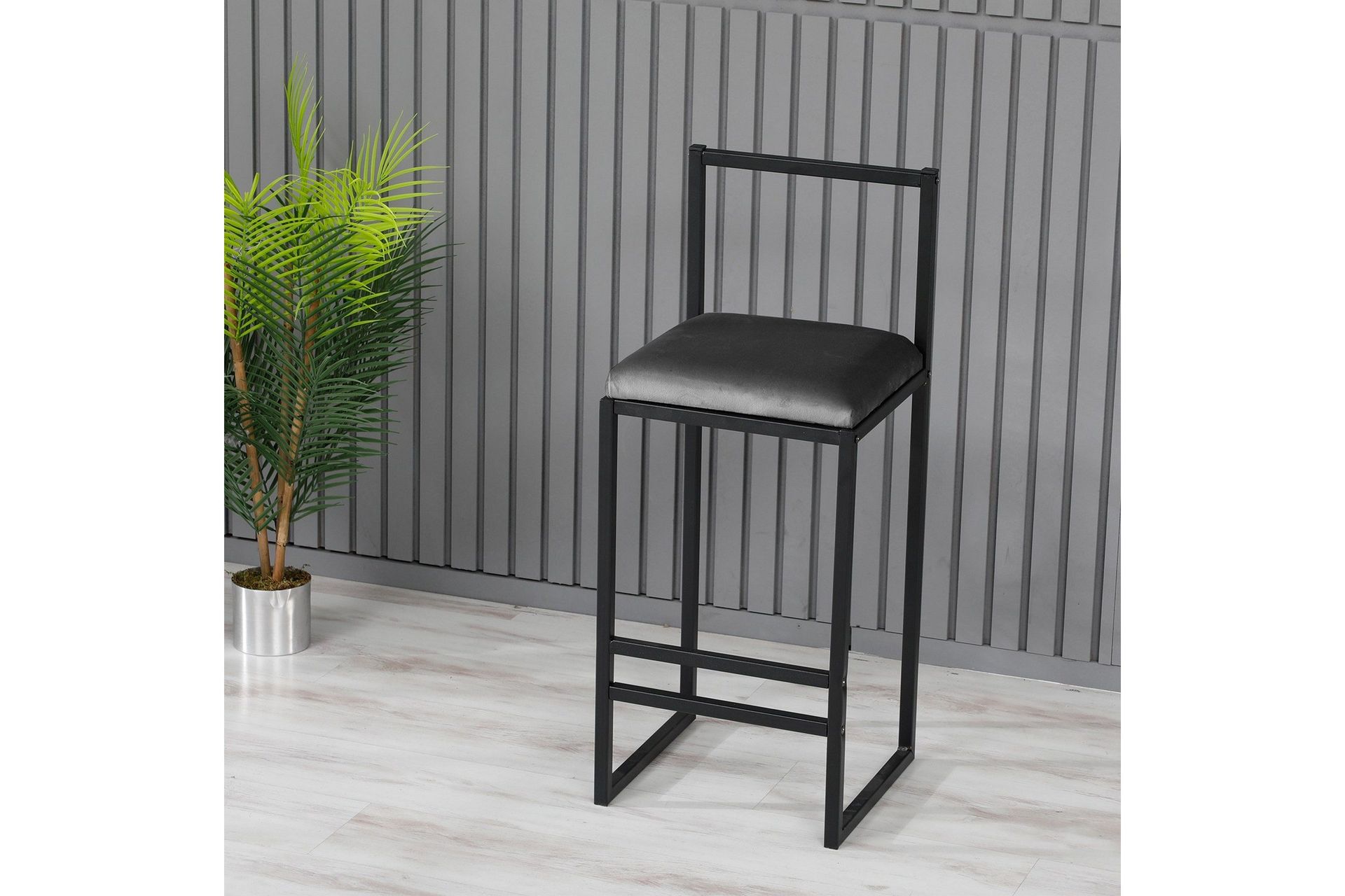 bitanya barstol - mörkgrå