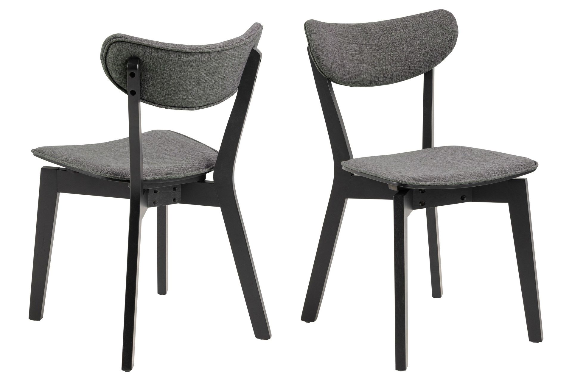 Celtik Matstol - Svart/Gr&aring;