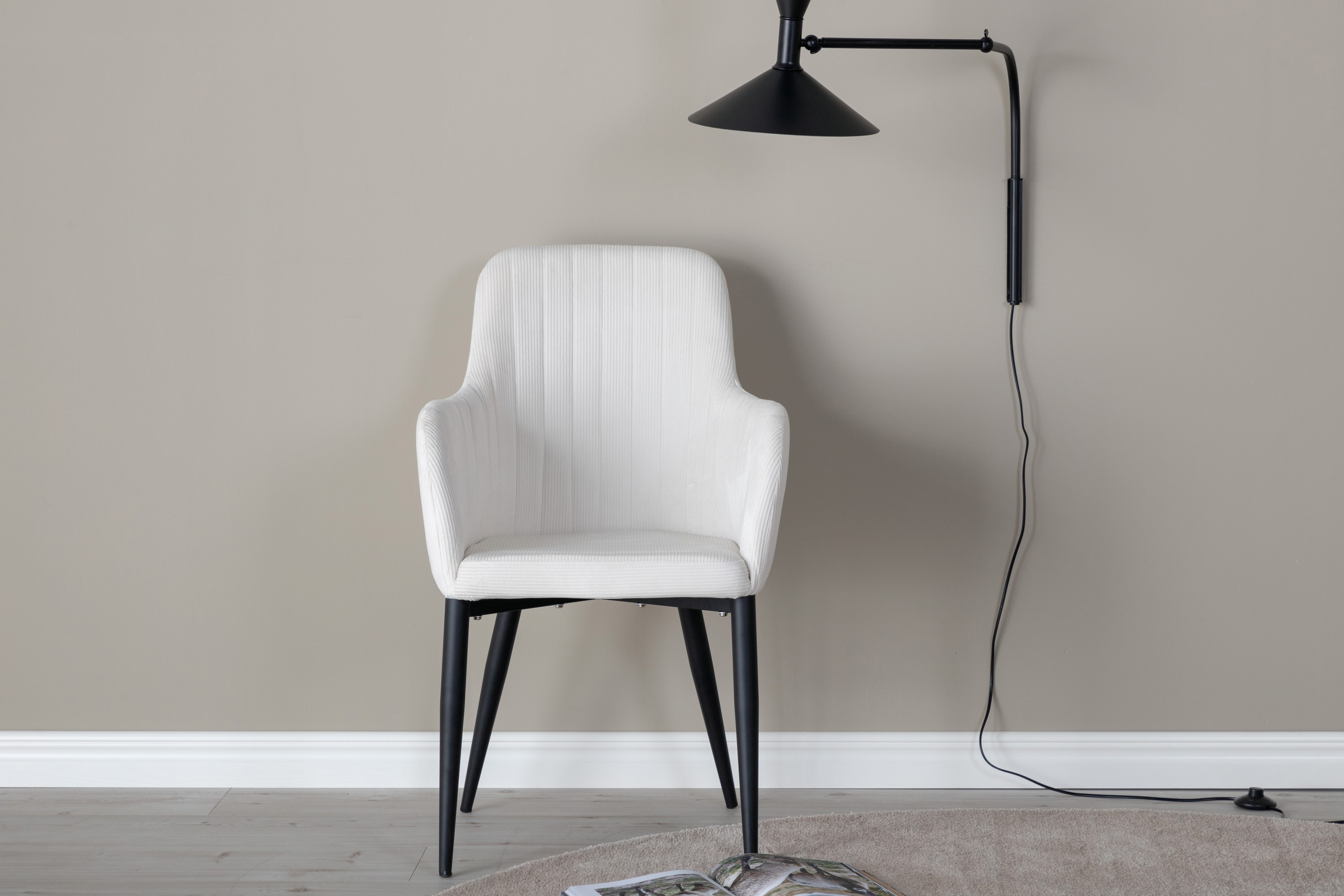 Comfort Matstol Vit