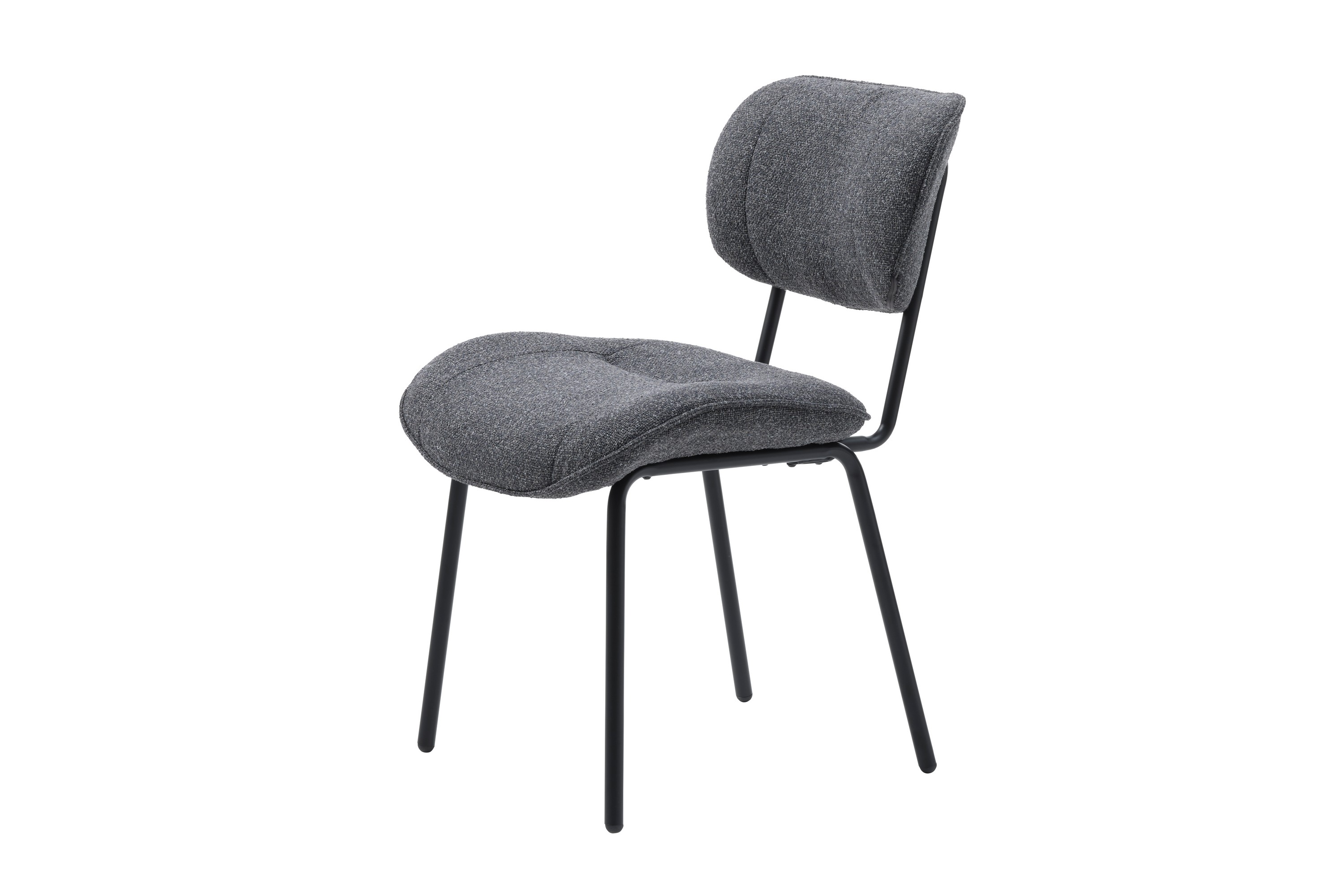 cyana matstol - mörkgrå