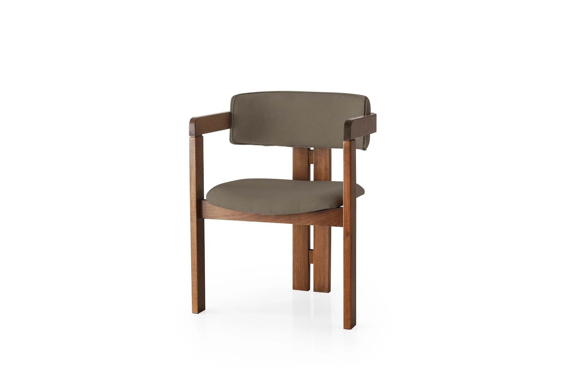 Dellon Karmstol - Valn&ouml;t/Brun