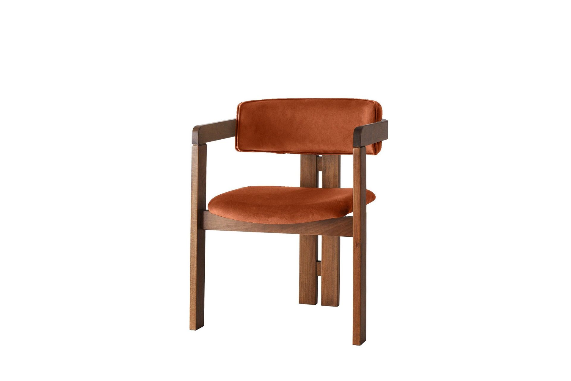 Dellon Karmstol - Valn&ouml;t/R&ouml;d