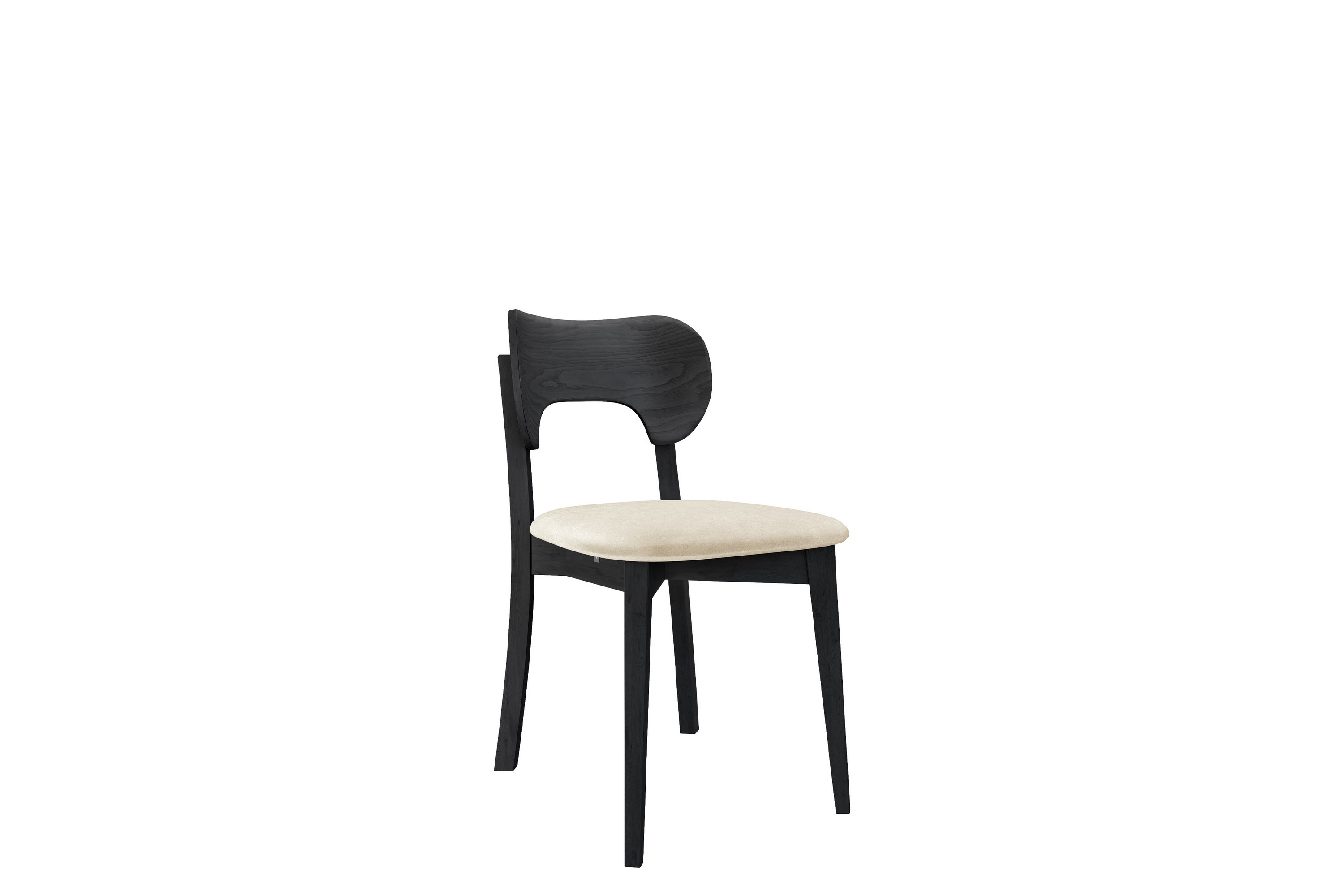 Eagan Matstol Beige/Svart