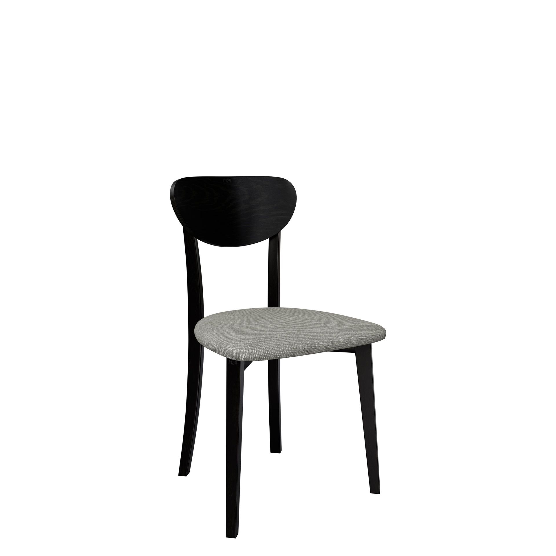 Esher Matstol - svart, gr&aring;