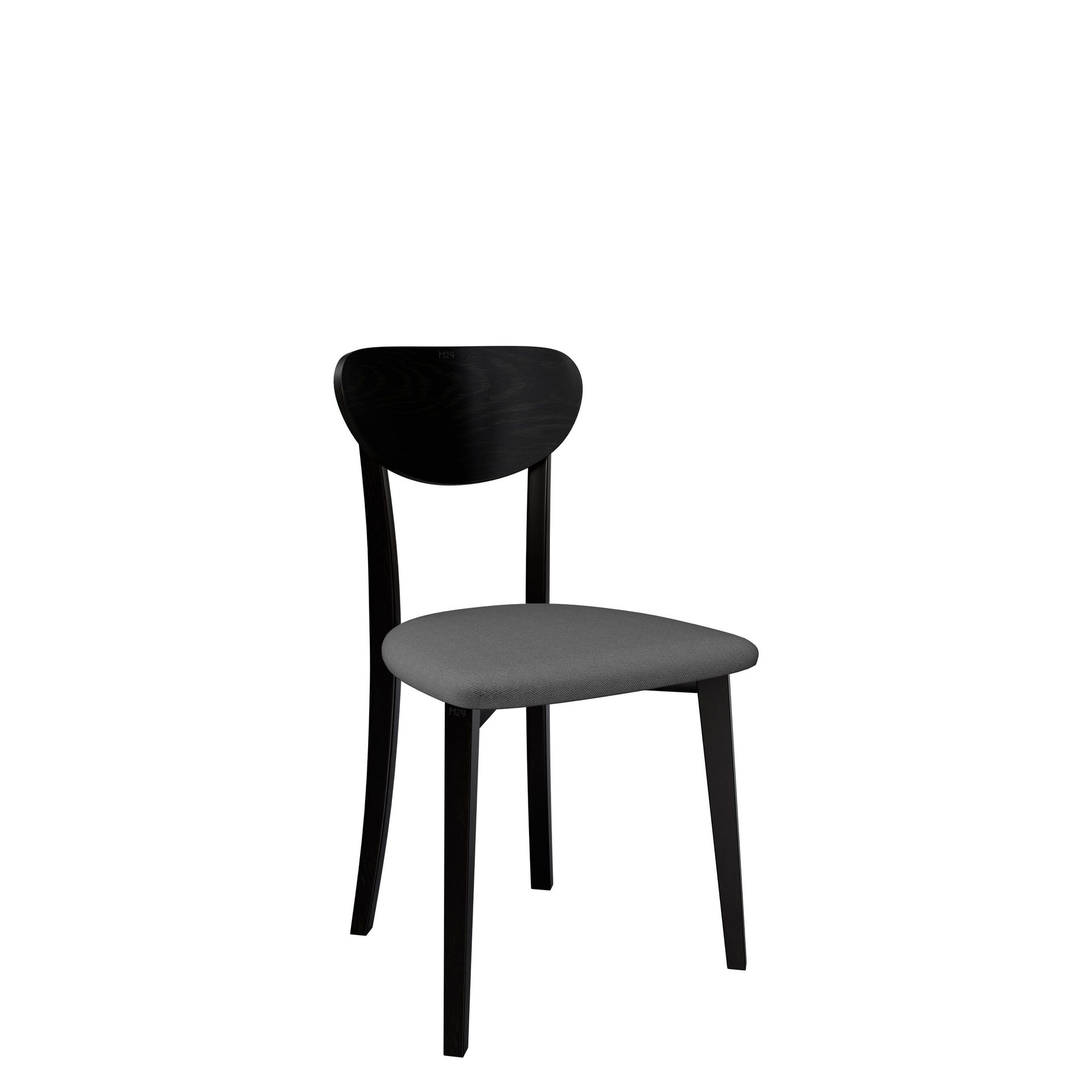 Esher Matstol - svart, gr&aring;