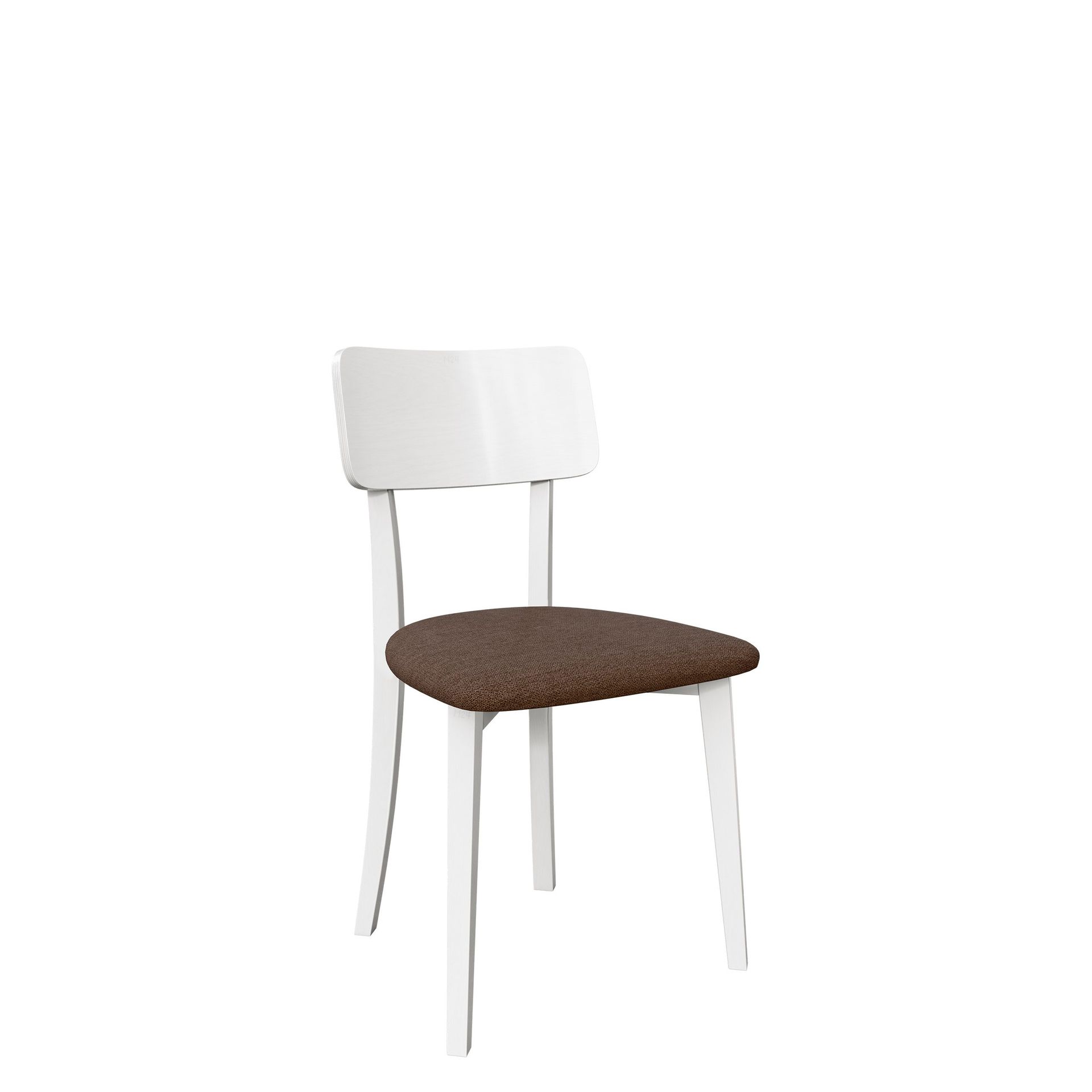 Esher Matstol - vit, brun