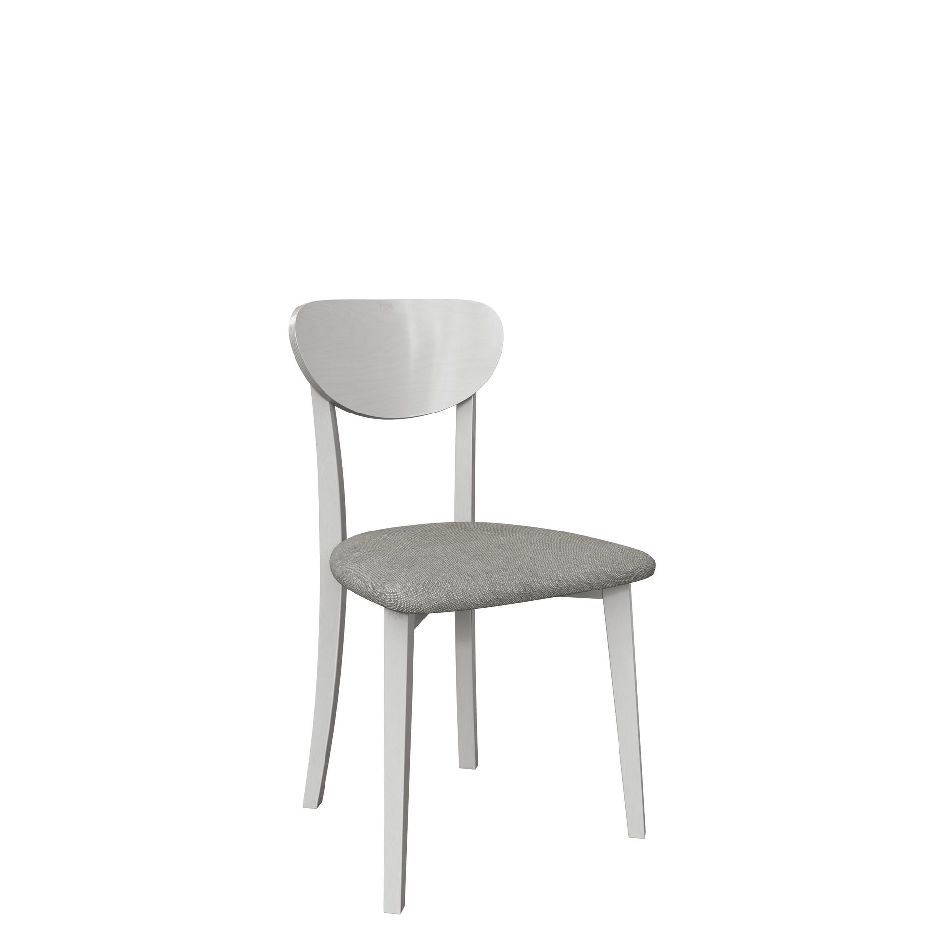 Esher Matstol - vit, gr&aring;